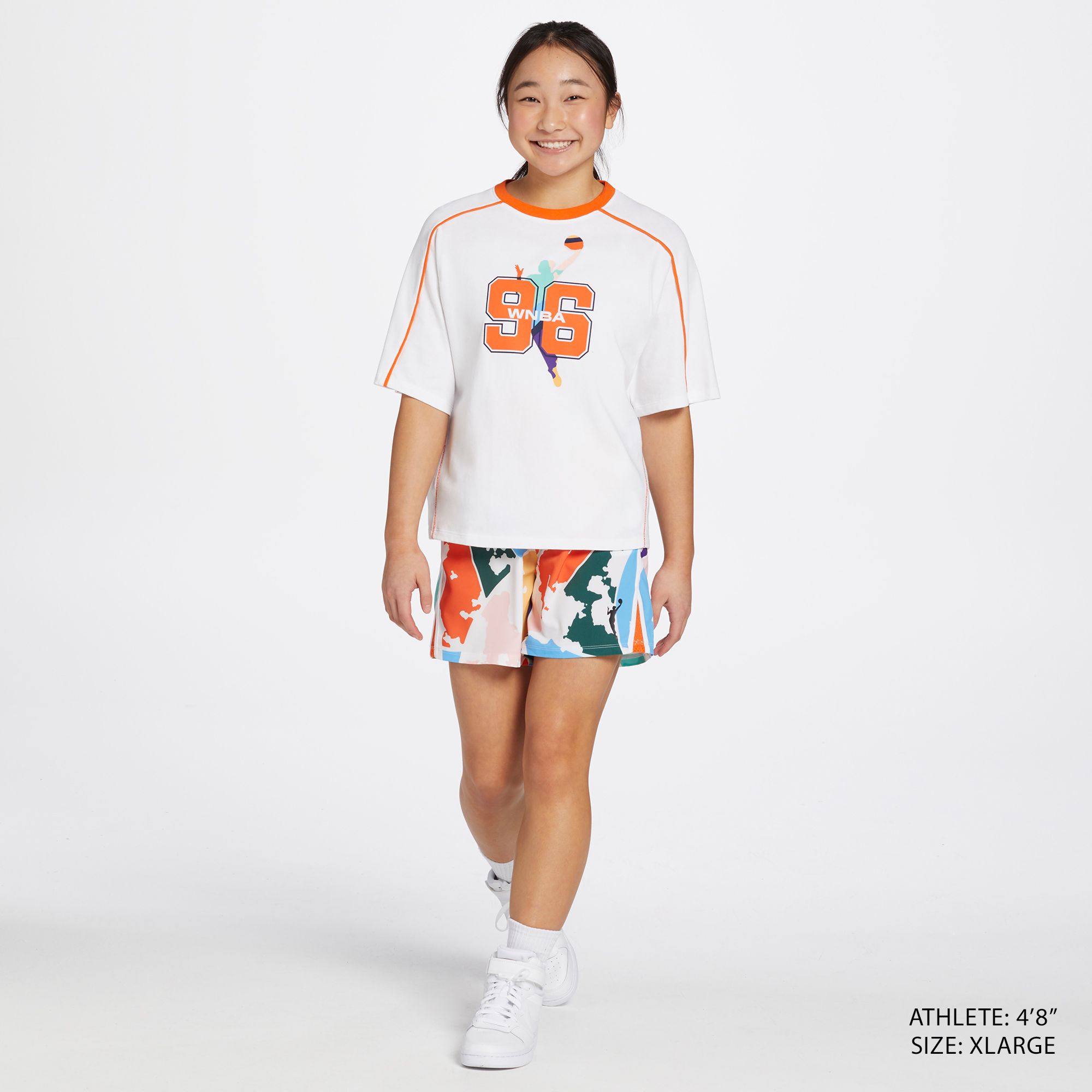DSG Girls' WNBA Woven Knit Mesh Stride Shorts product image