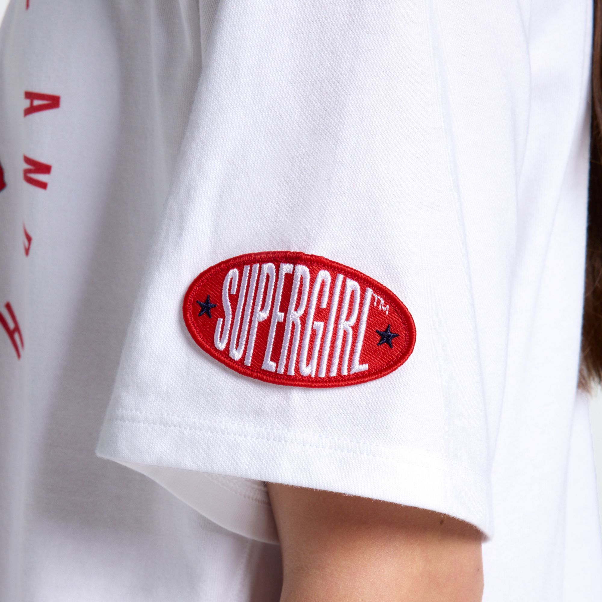 DC x DSG Girls' Supergirl Superdog Washed Graphic T-Shirt product image