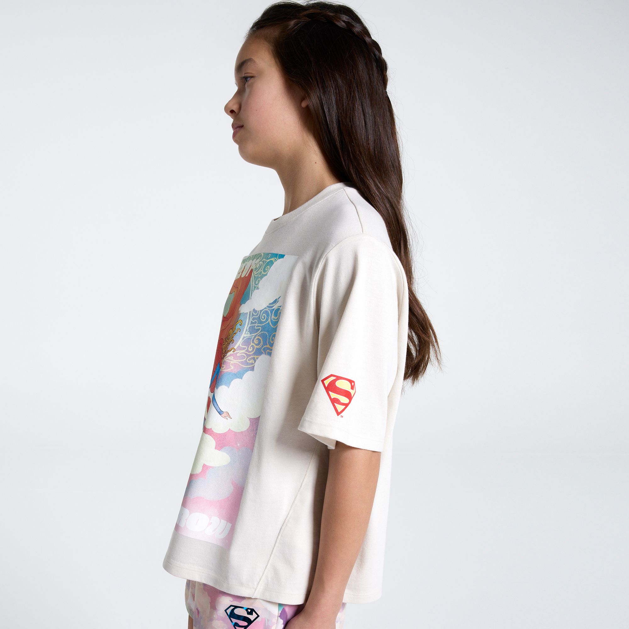 DC x DSG Girls' Washed Graphic T-Shirt product image