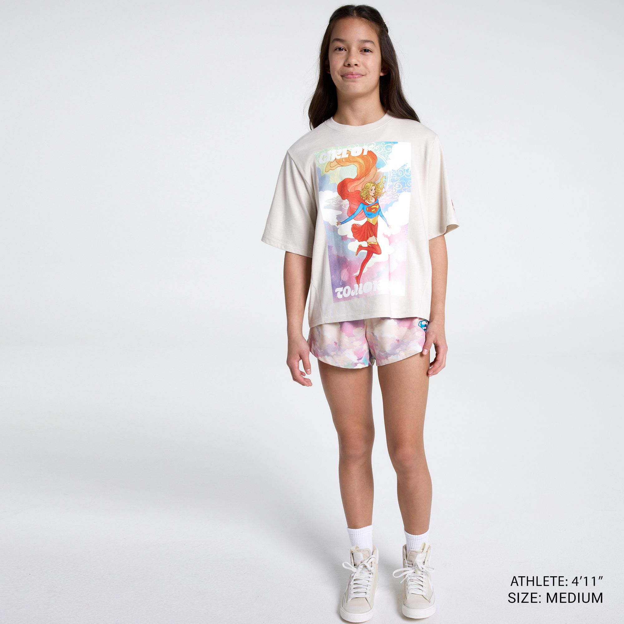 DC x DSG Girls' Washed Graphic T-Shirt product image