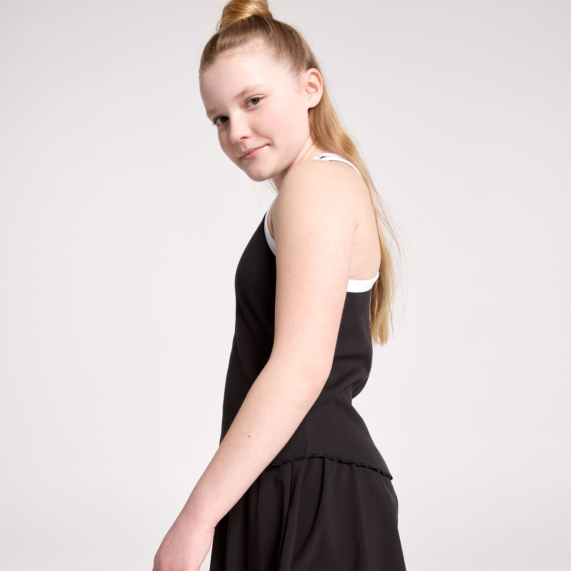 DSG Girls' Cotton Rib Tank product image