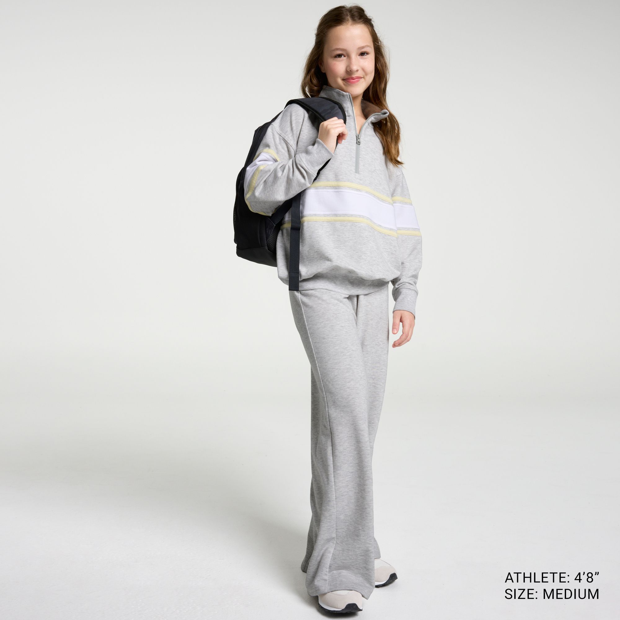 DSG Girls' So Soft 1/2 Zip Top product image