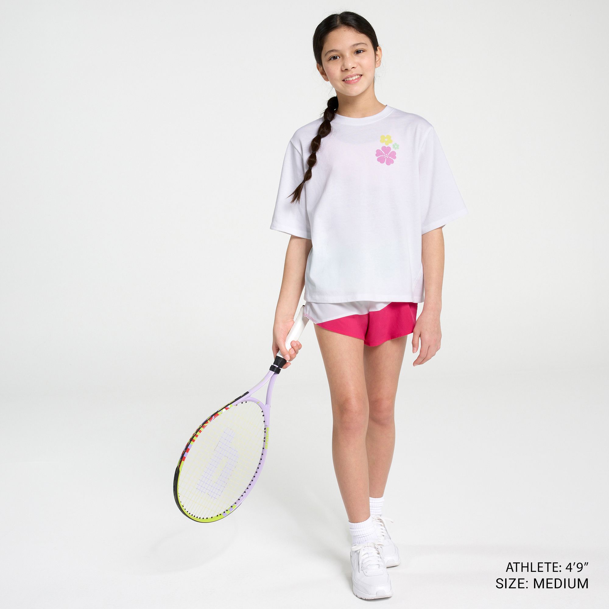 DSG Girls' Lightweight Knit Waistband Stride Short product image