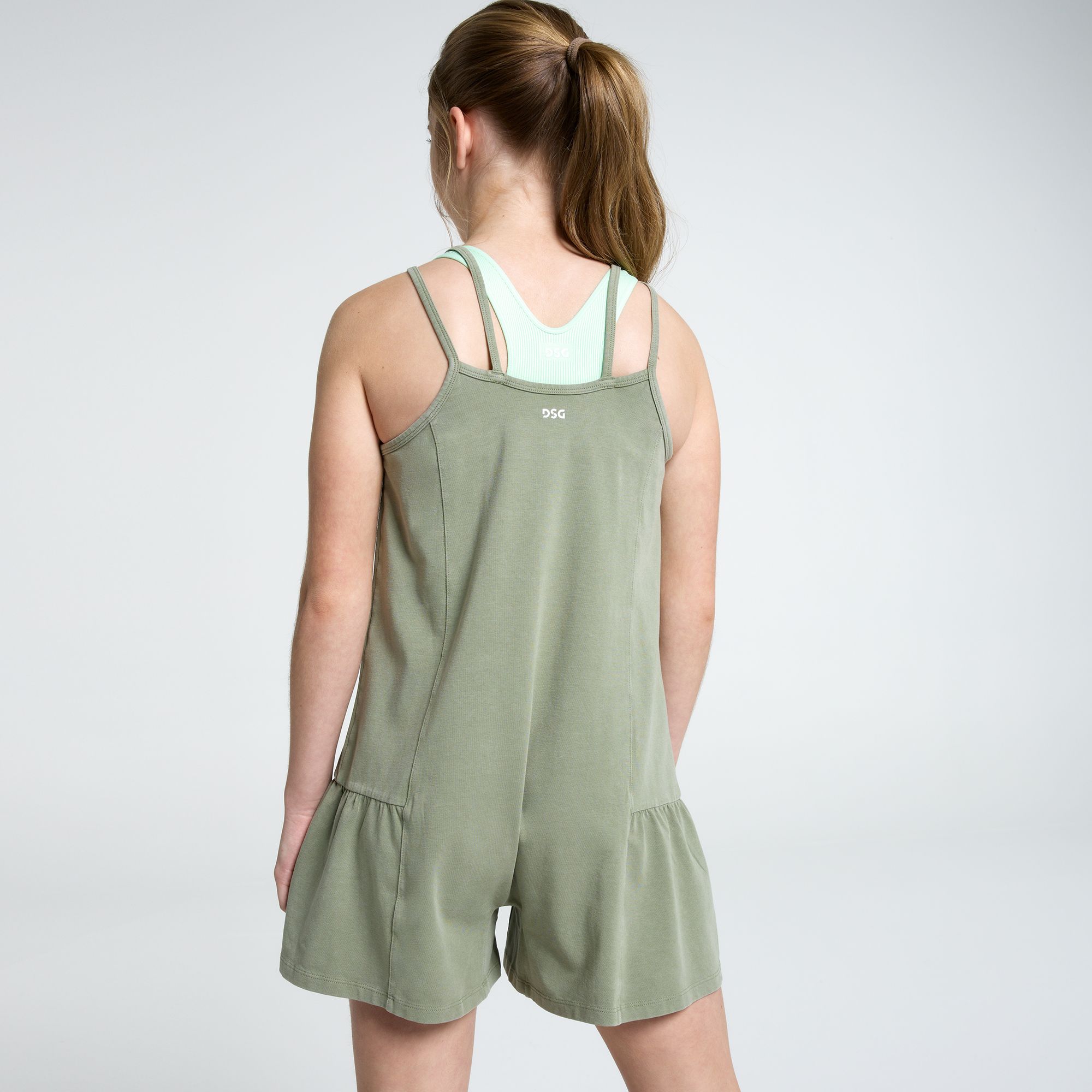 DSG Girls' Tiered Athleisure Romper product image