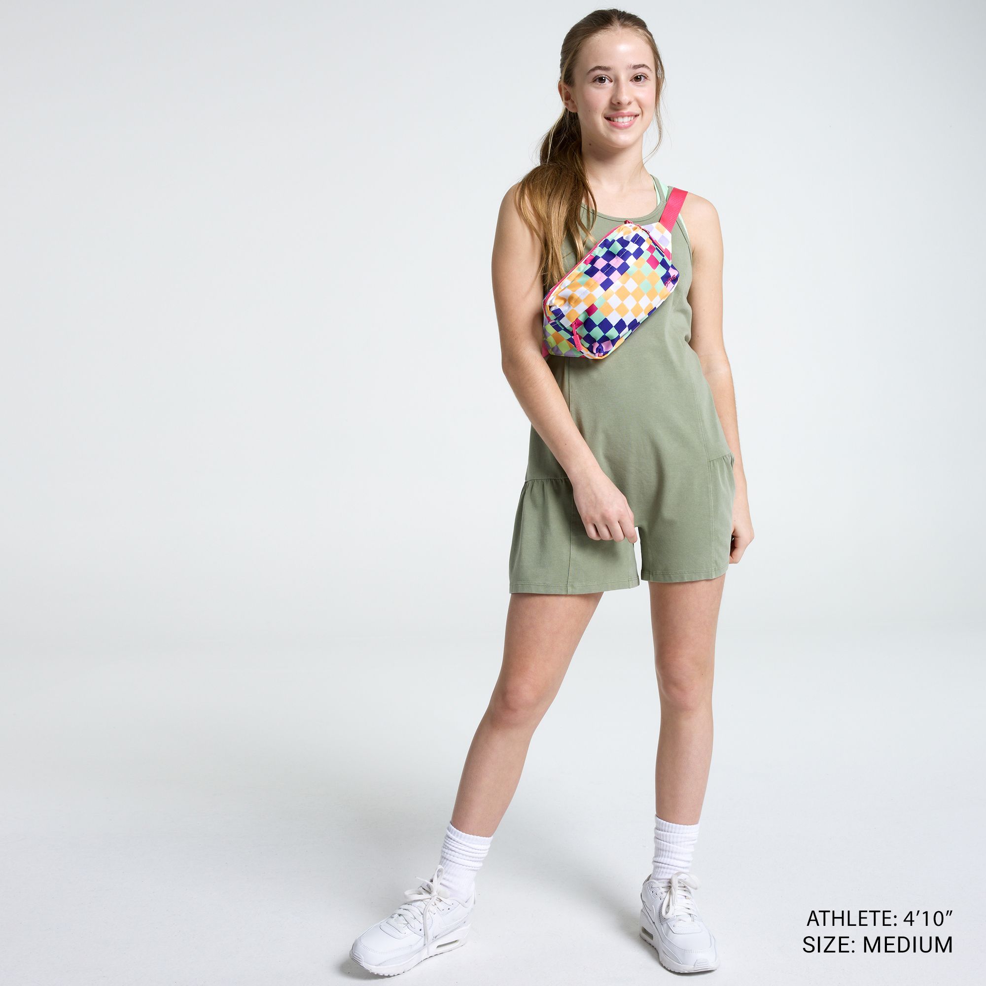 DSG Girls' Tiered Athleisure Romper product image