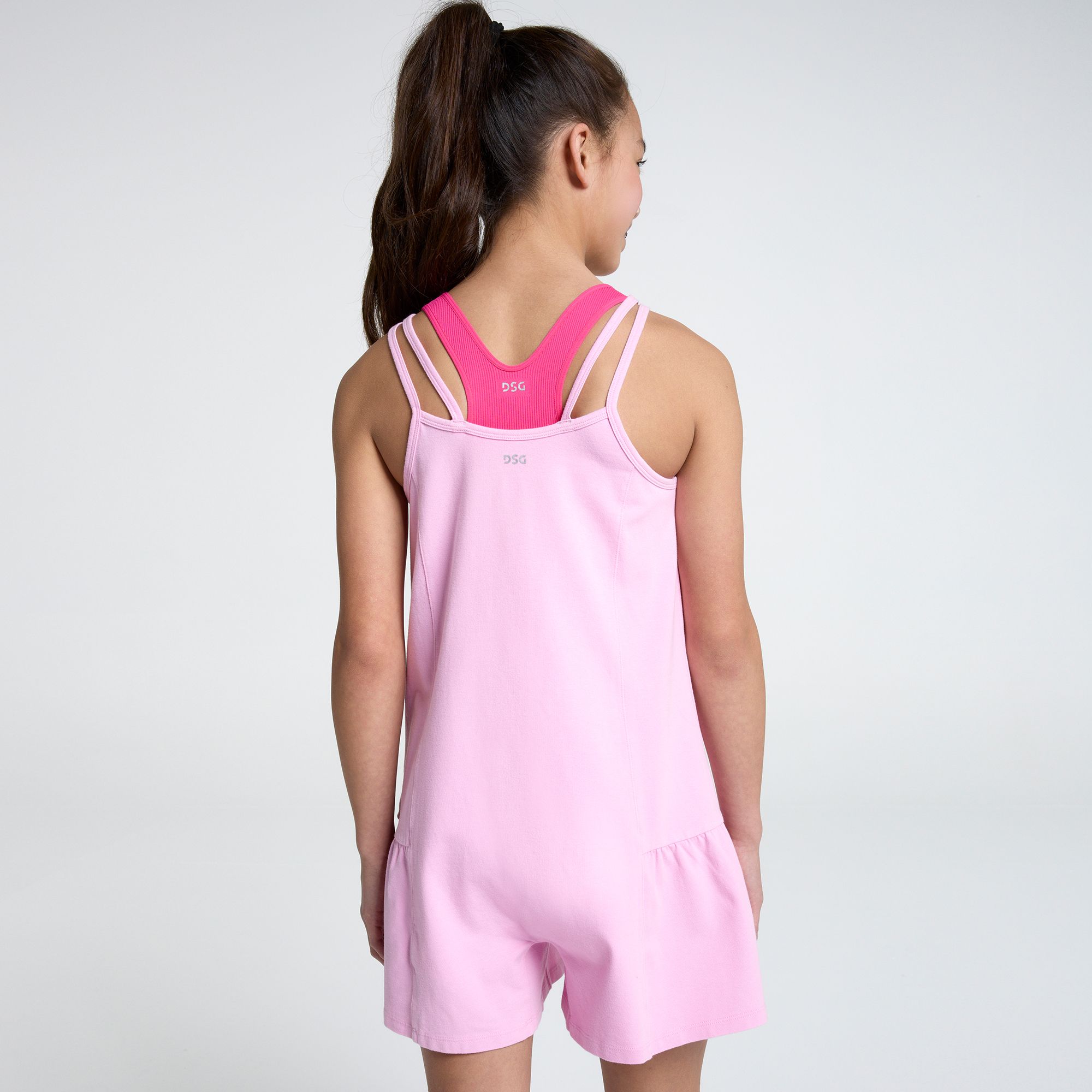 DSG Girls' Tiered Athleisure Romper product image