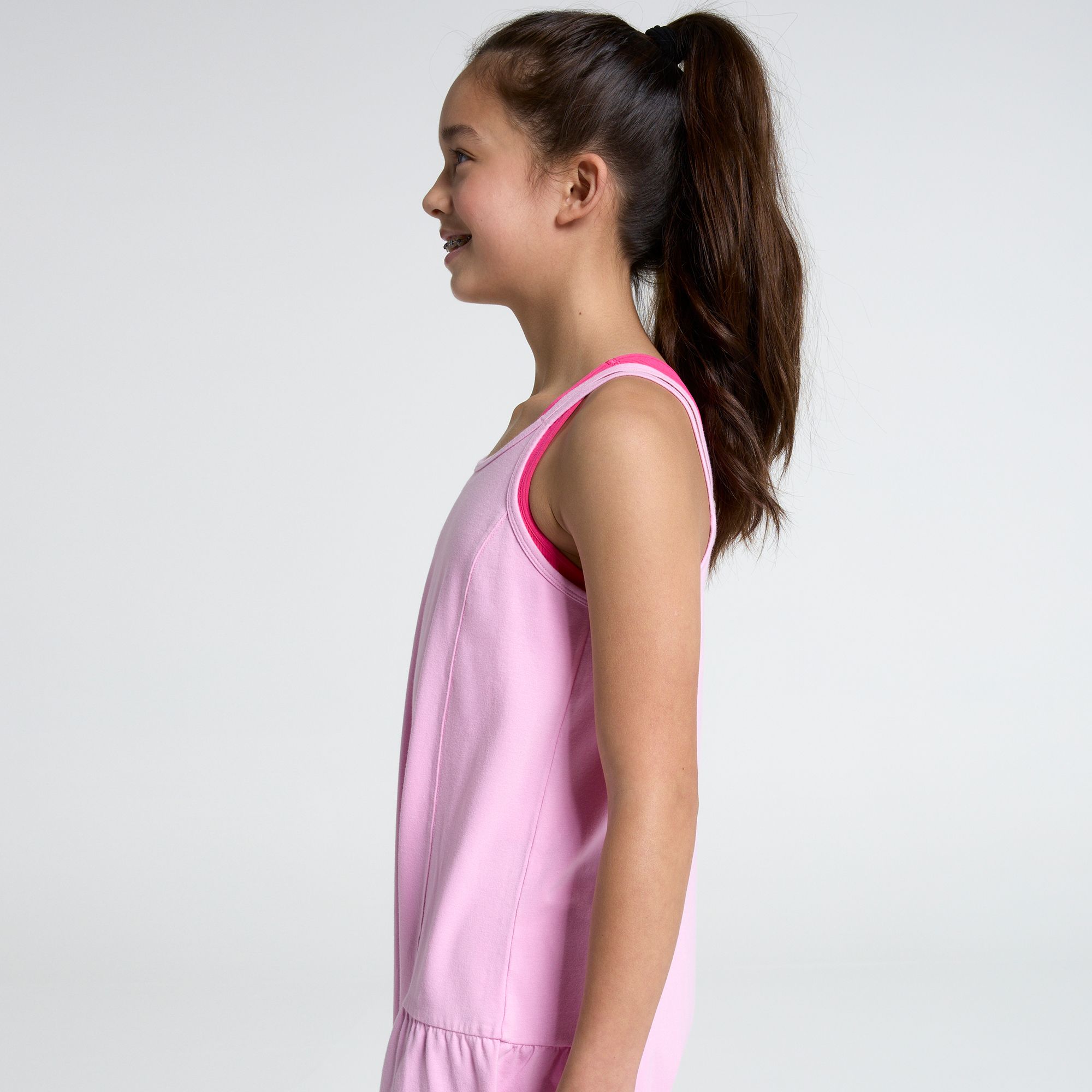 DSG Girls' Tiered Athleisure Romper product image