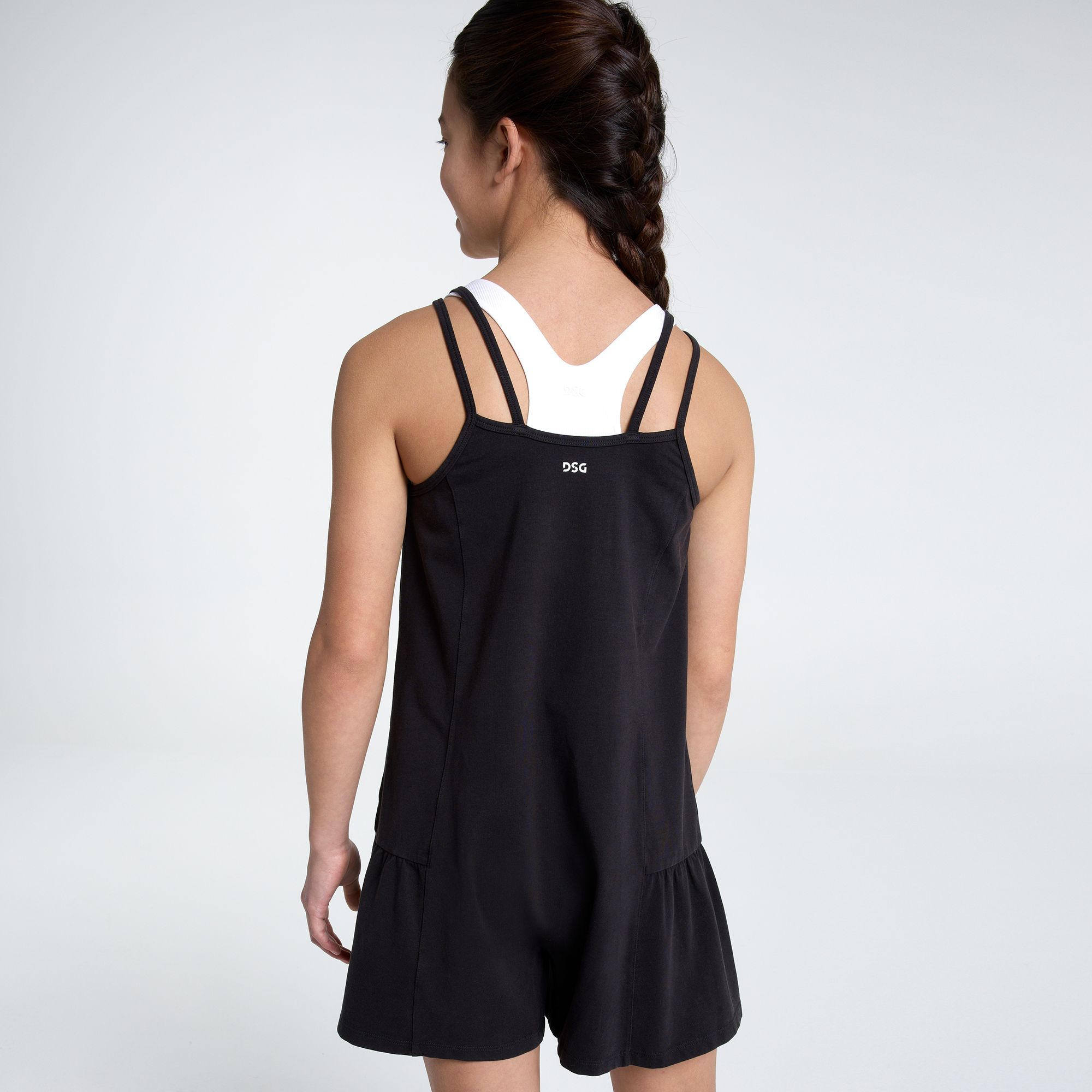 DSG Girls' Tiered Athleisure Romper product image