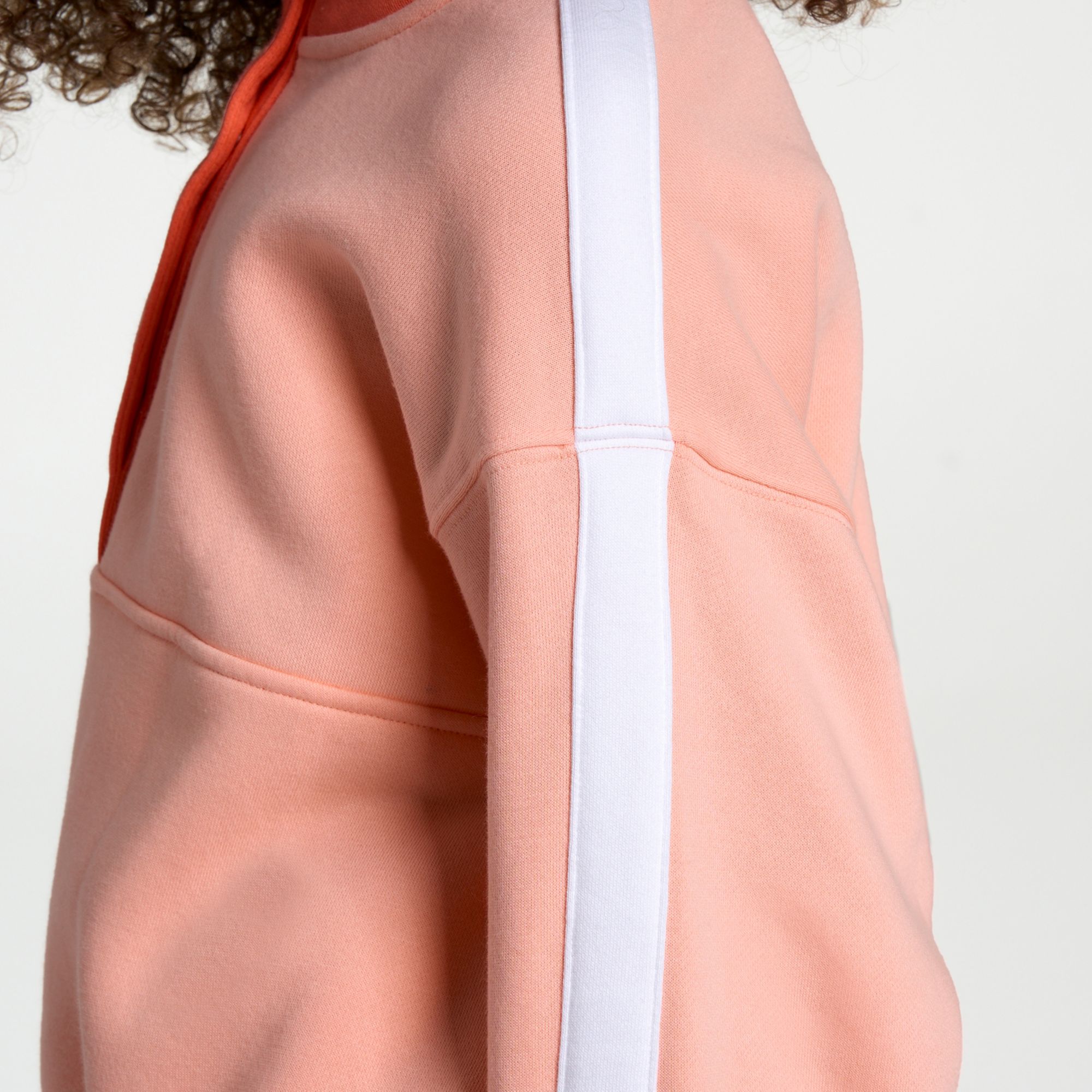 DSG Girls' Classic Fleece Snap Neck Sweatshirt product image