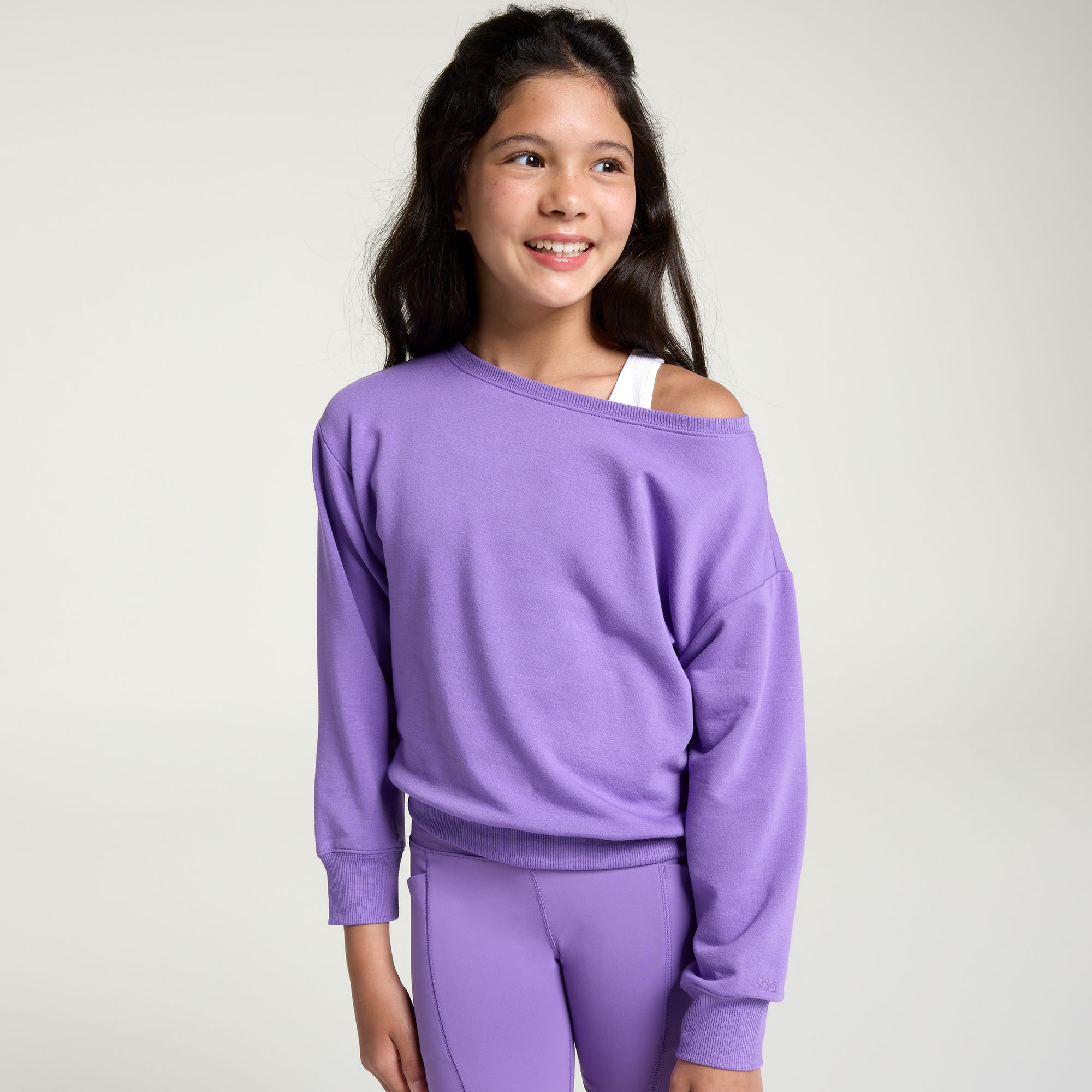 DSG Girls' So Soft Off Shoulder Sweatshirt product image