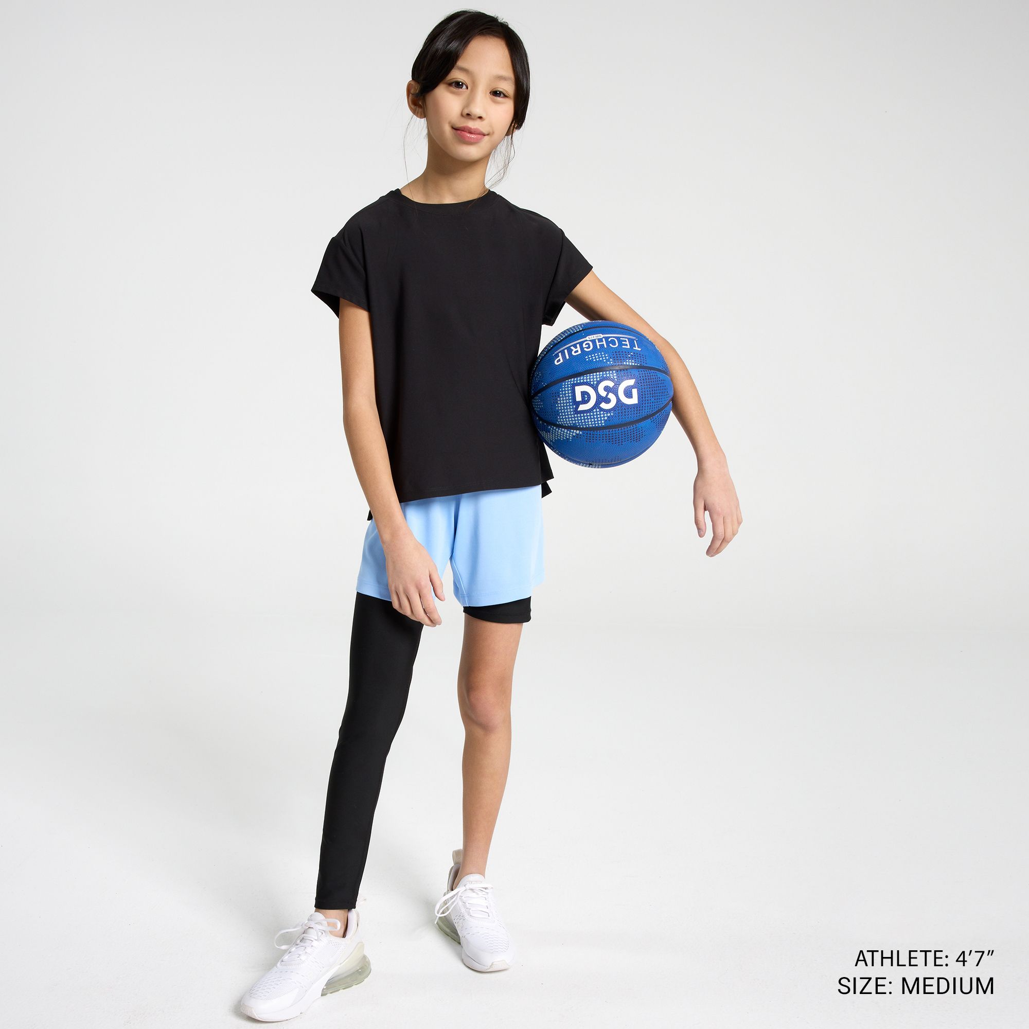 DSG Girls' Right Leg Compression Legging product image