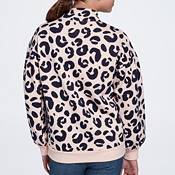 DSG Girls' Fleece 1/4 Zip Printed Jacket product image