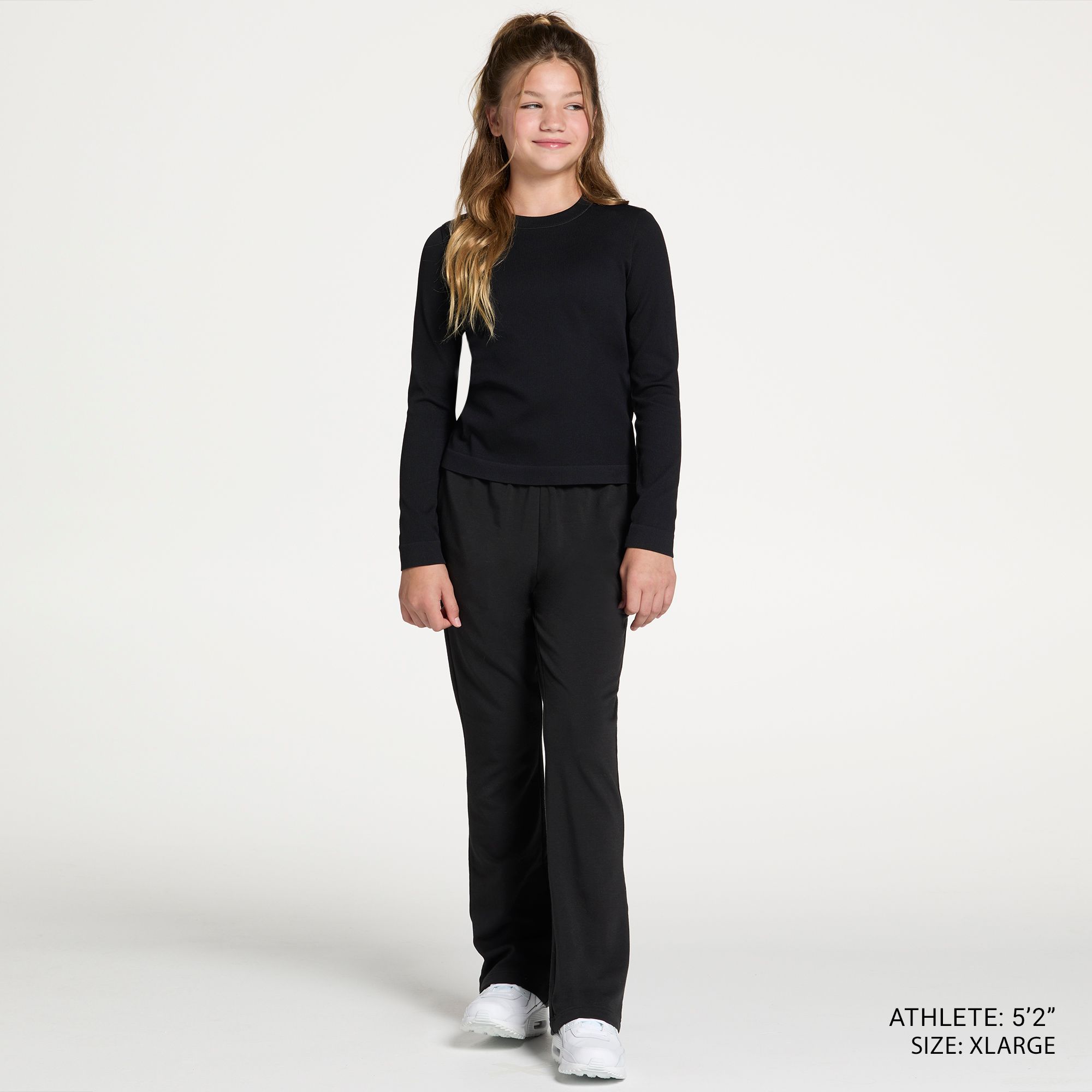 DSG Girls' High Rise Flare Sweatpants product image