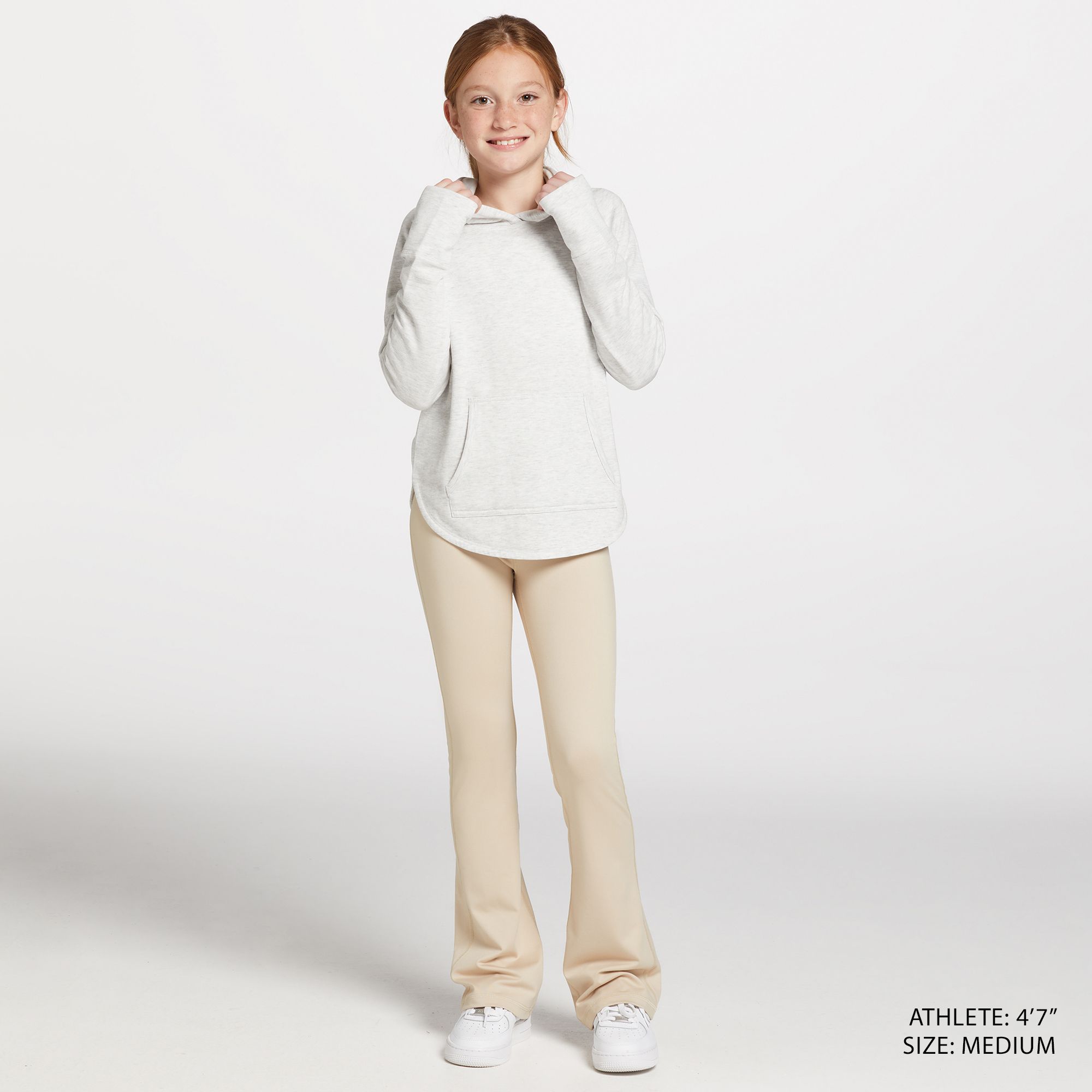 DSG Girls' Momentum Foldover Waist Flare Leggings product image