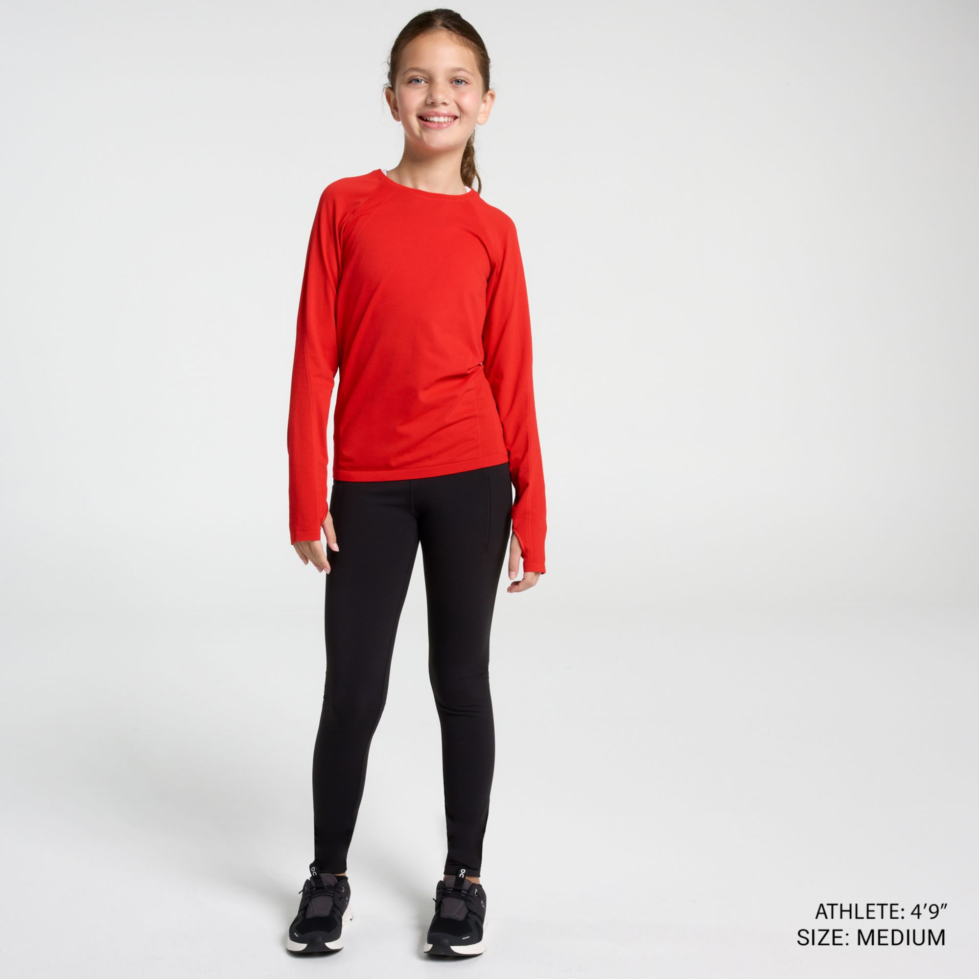 DSG Girls' Movement Seamless Long Sleeve T-Shirt product image