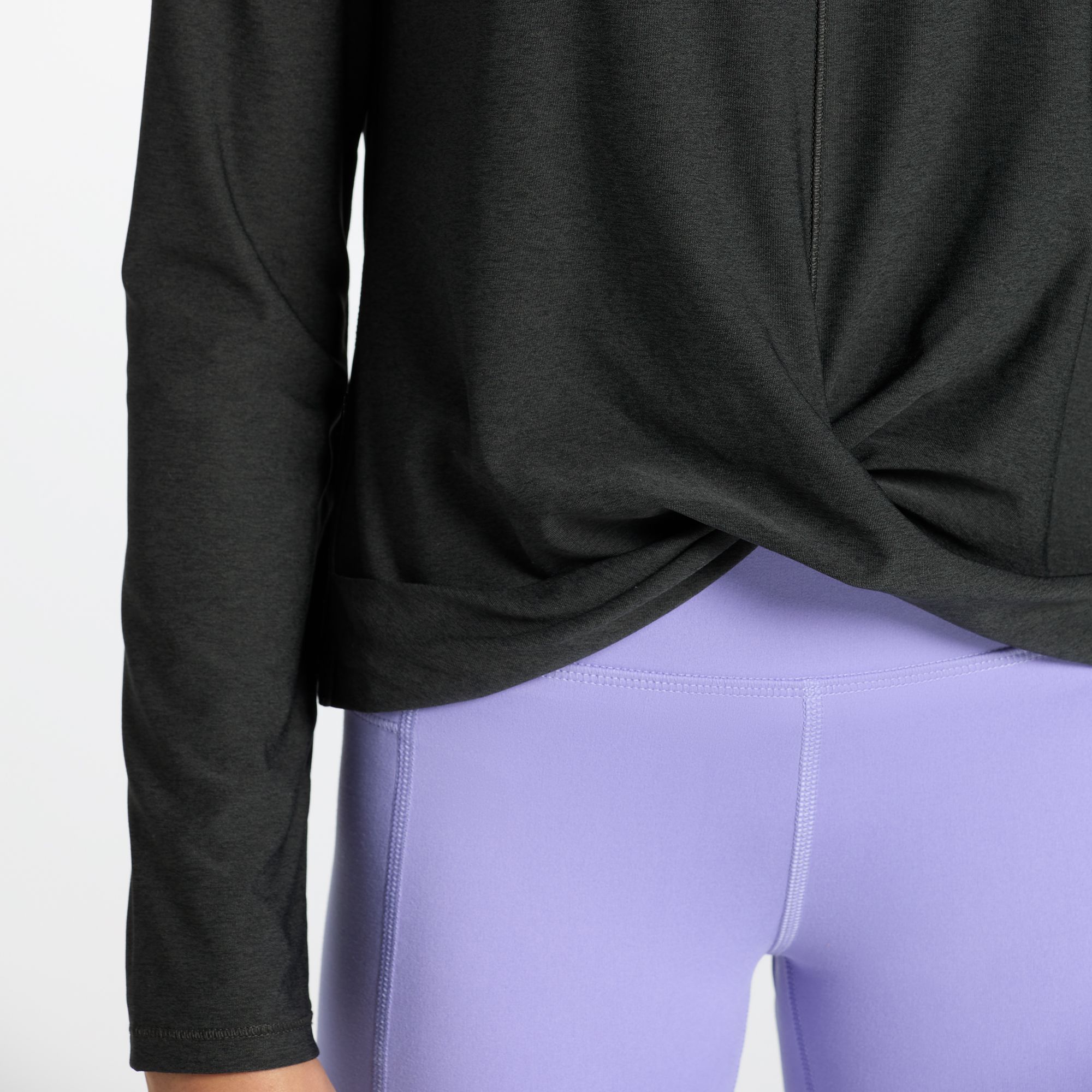 DSG Girls' Twist Front Long Sleeve T-Shirt product image