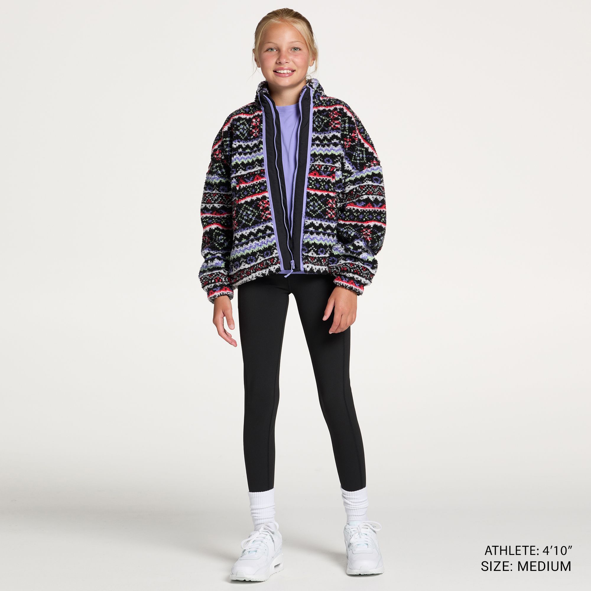 DSG Girls' Cozy Fleece Full Zip product image