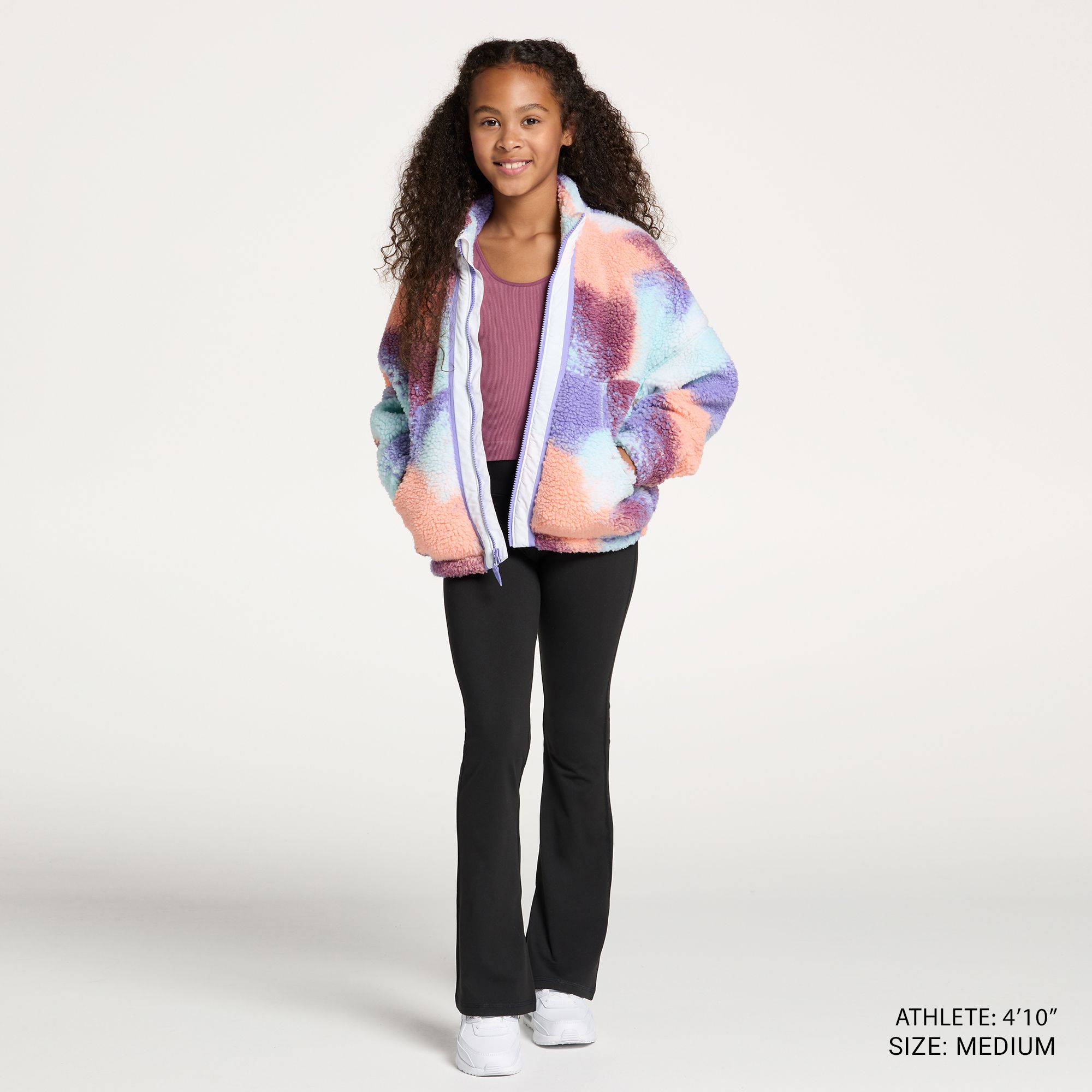 DSG Girls' Cozy Fleece Full Zip product image