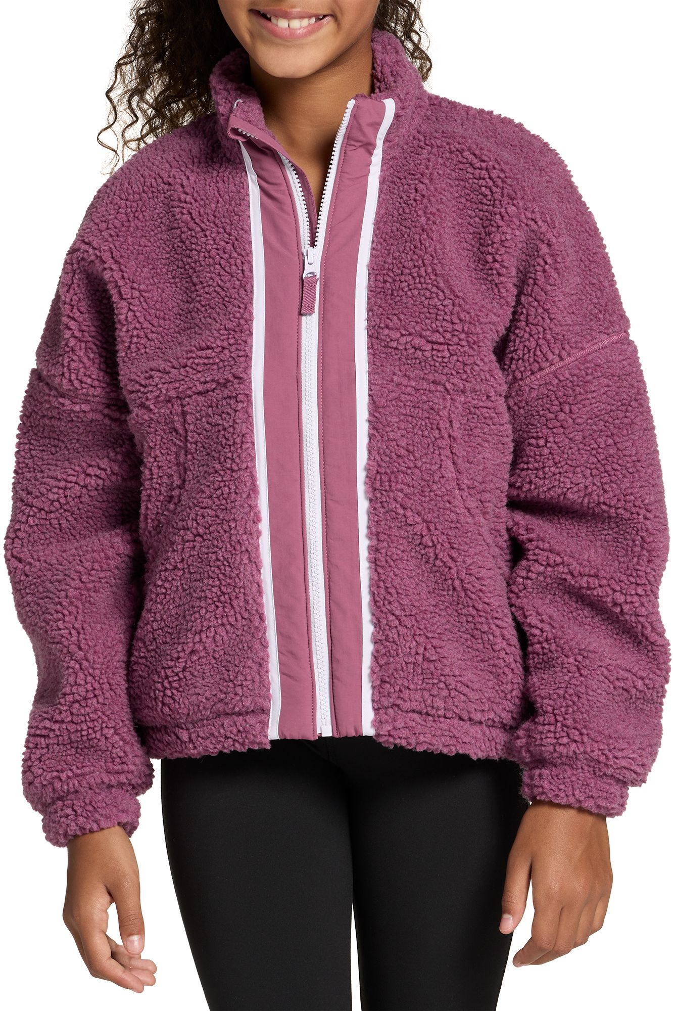 DSG Girls' Cozy Fleece Full Zip product image