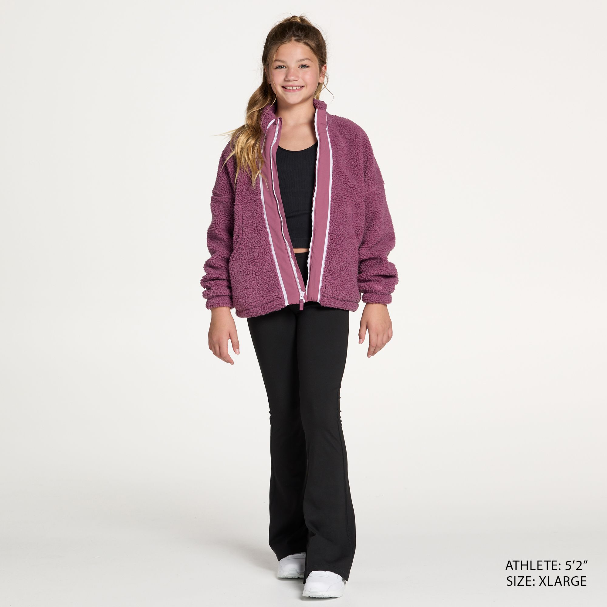 DSG Girls' Cozy Fleece Full Zip product image