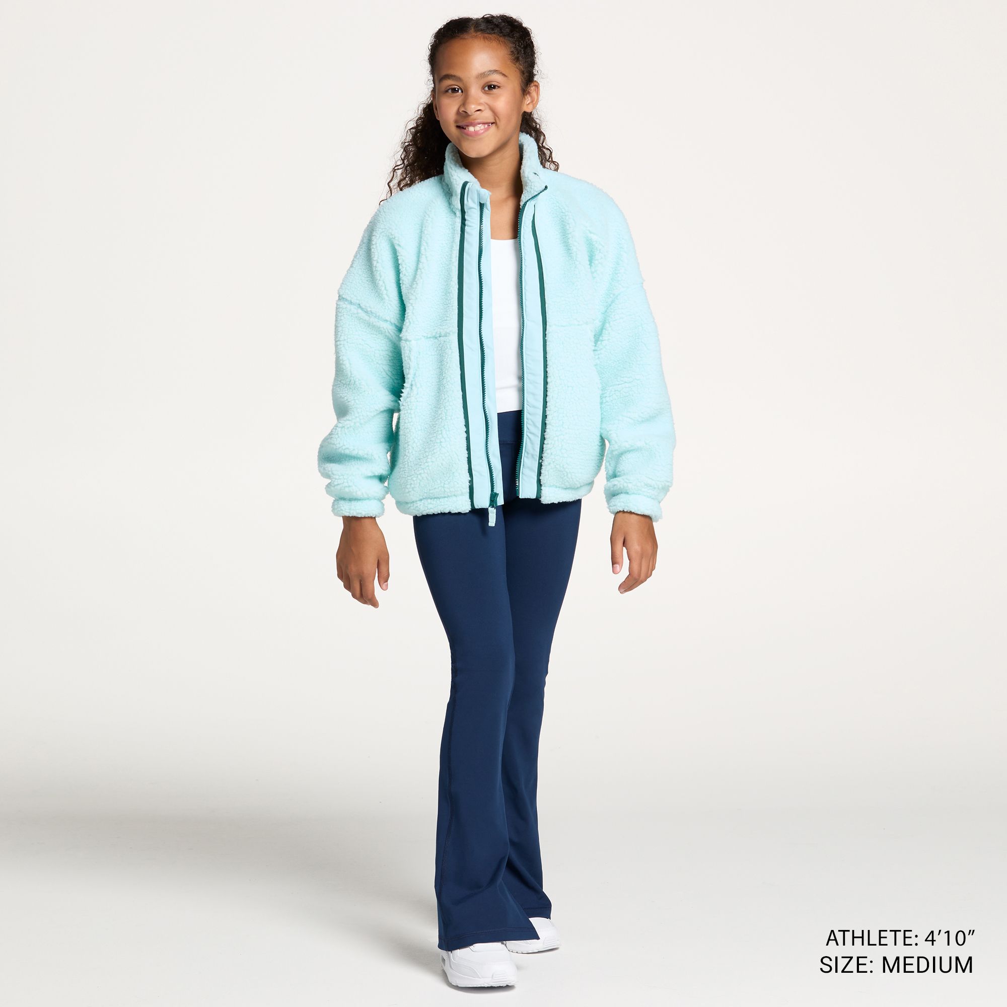 DSG Girls' Cozy Fleece Full Zip product image