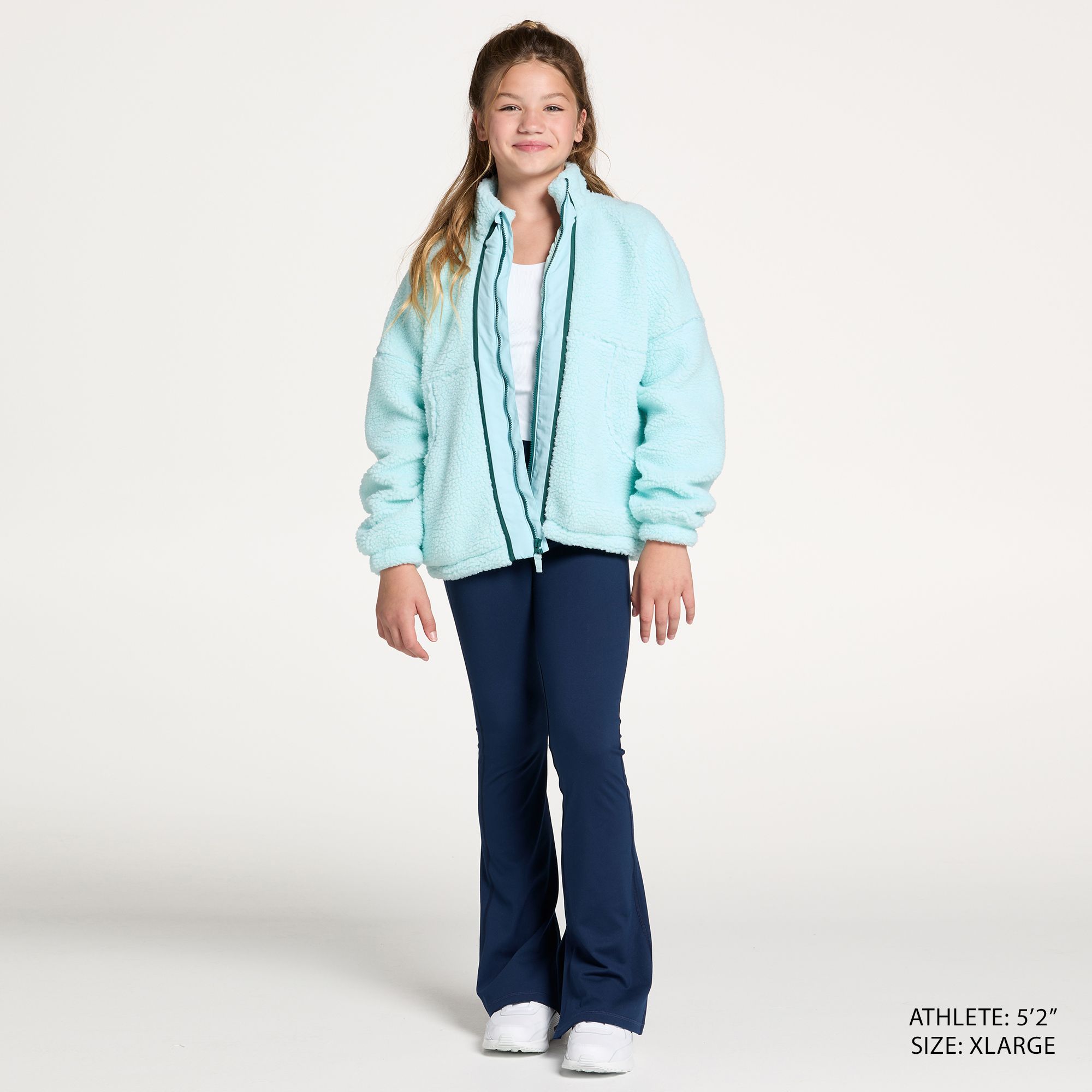 DSG Girls' Cozy Fleece Full Zip product image