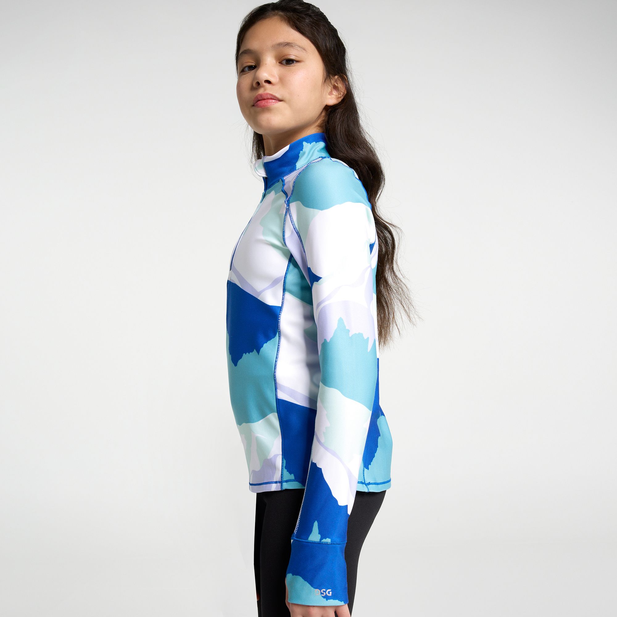 DSG Girls' Cold Weather Compression 1/4 Zip Jacket product image