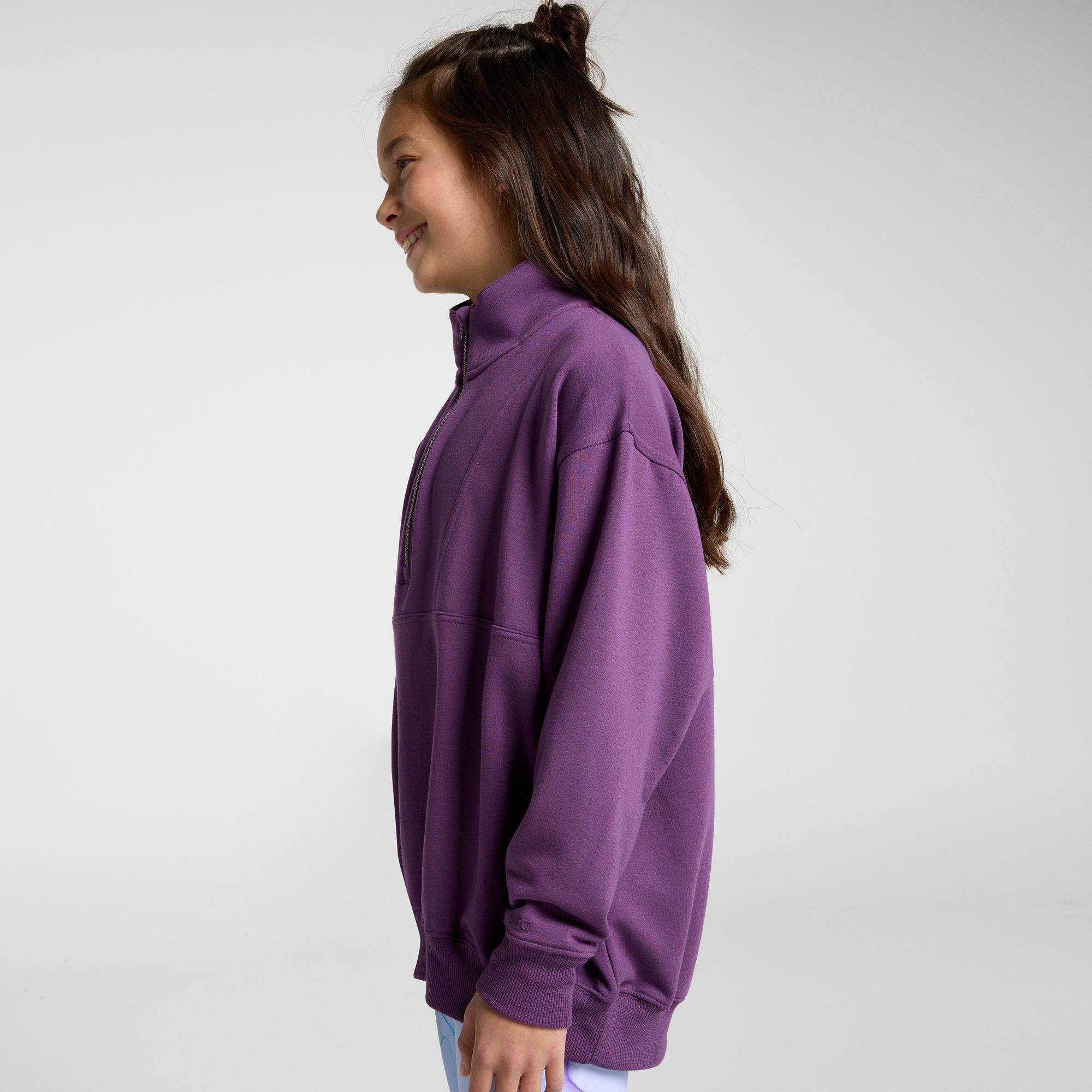 DSG Girls' So Soft 1/2 Zip Top product image