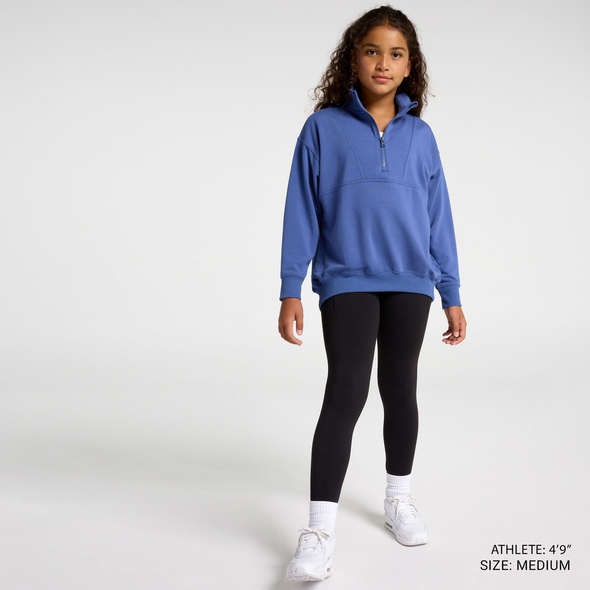 DSG Girls' So Soft 1/2 Zip Top product image