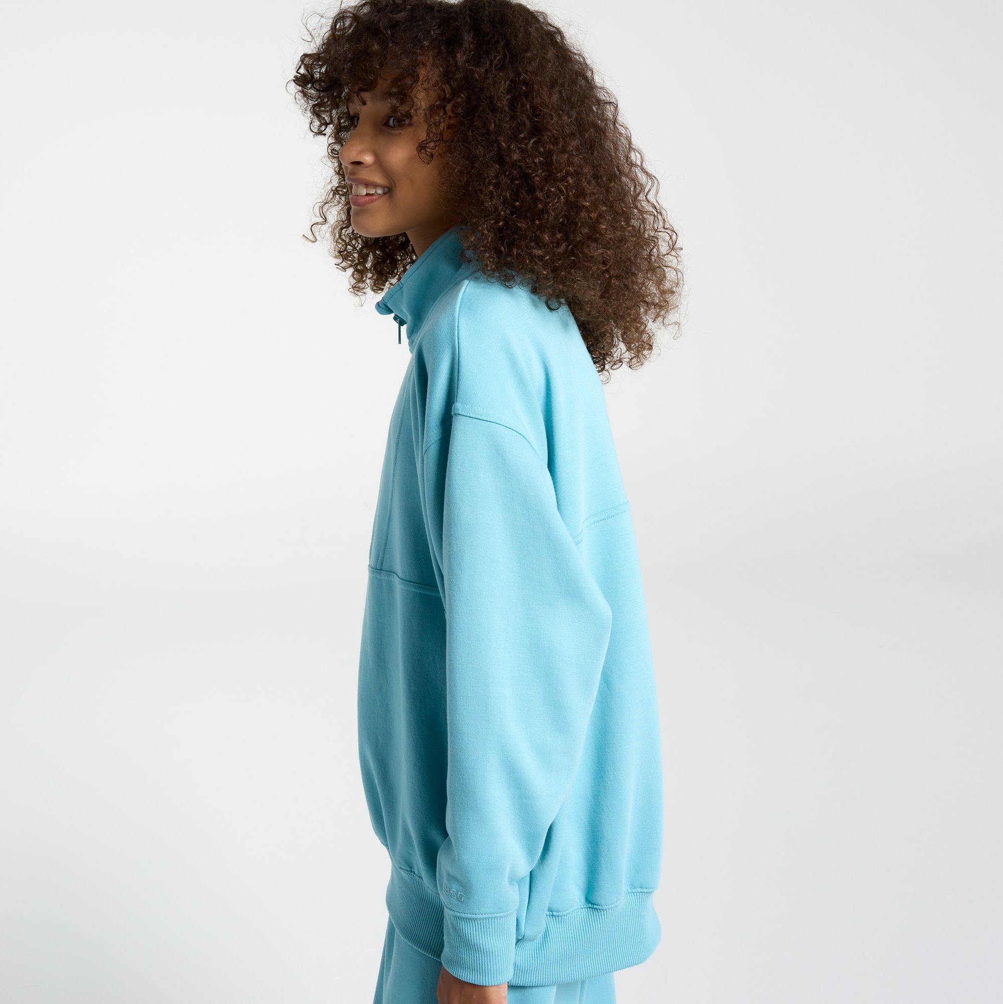 DSG Girls' So Soft 1/2 Zip Top product image