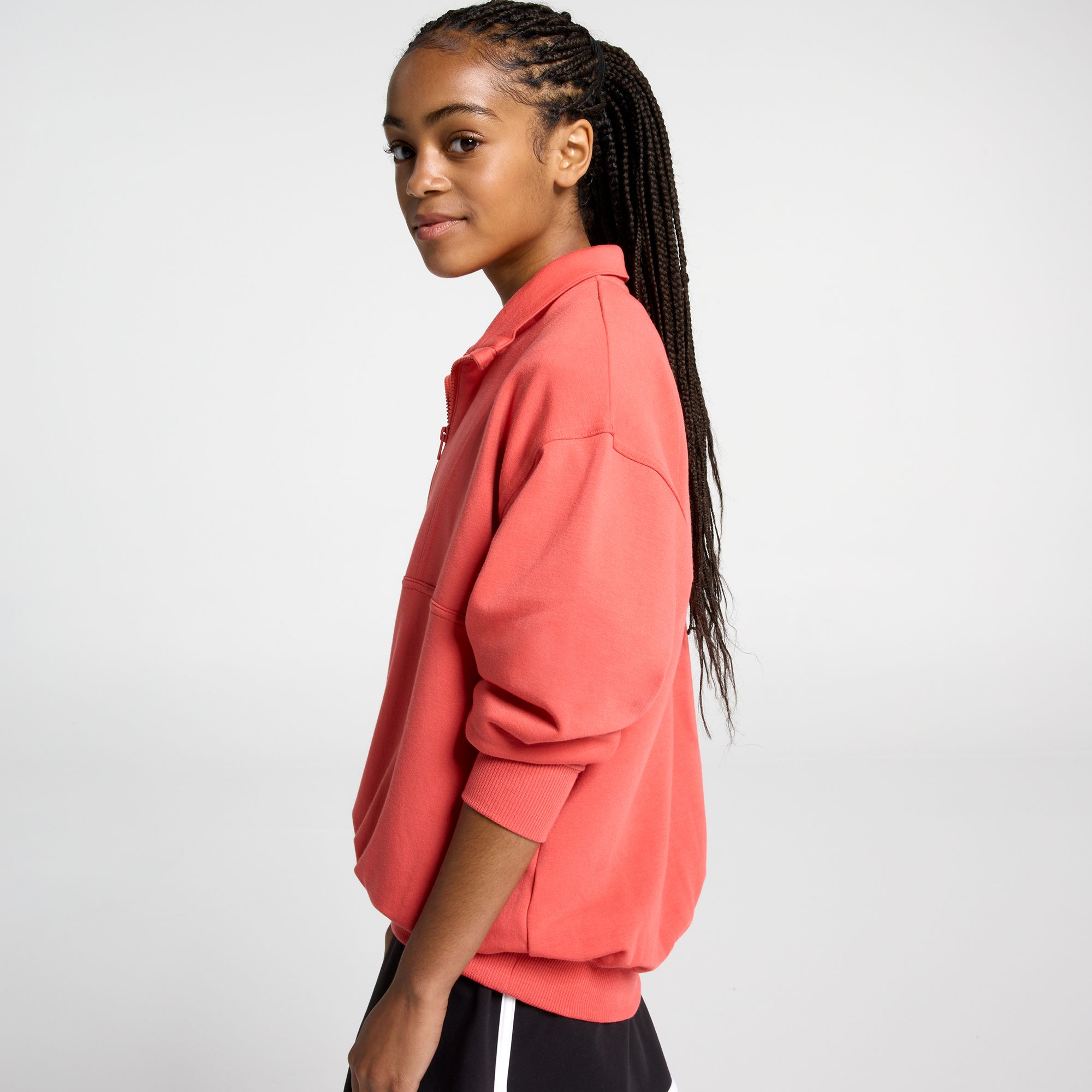 DSG Girls' So Soft 1/2 Zip Top product image