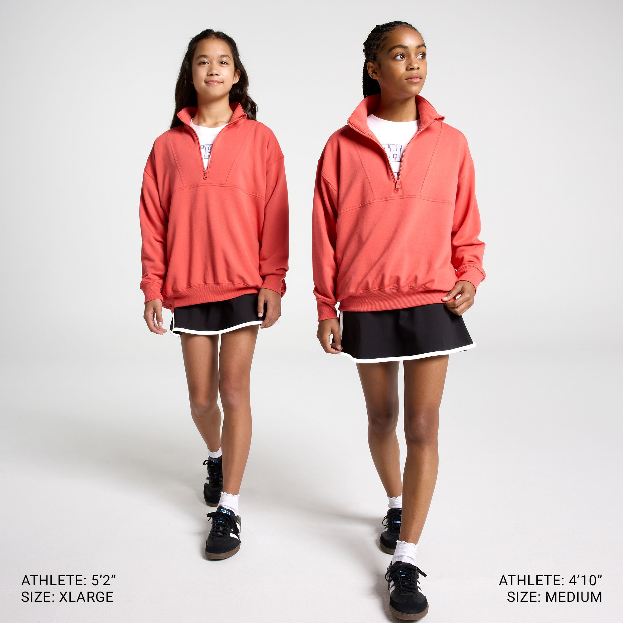 DSG Girls' So Soft 1/2 Zip Top product image