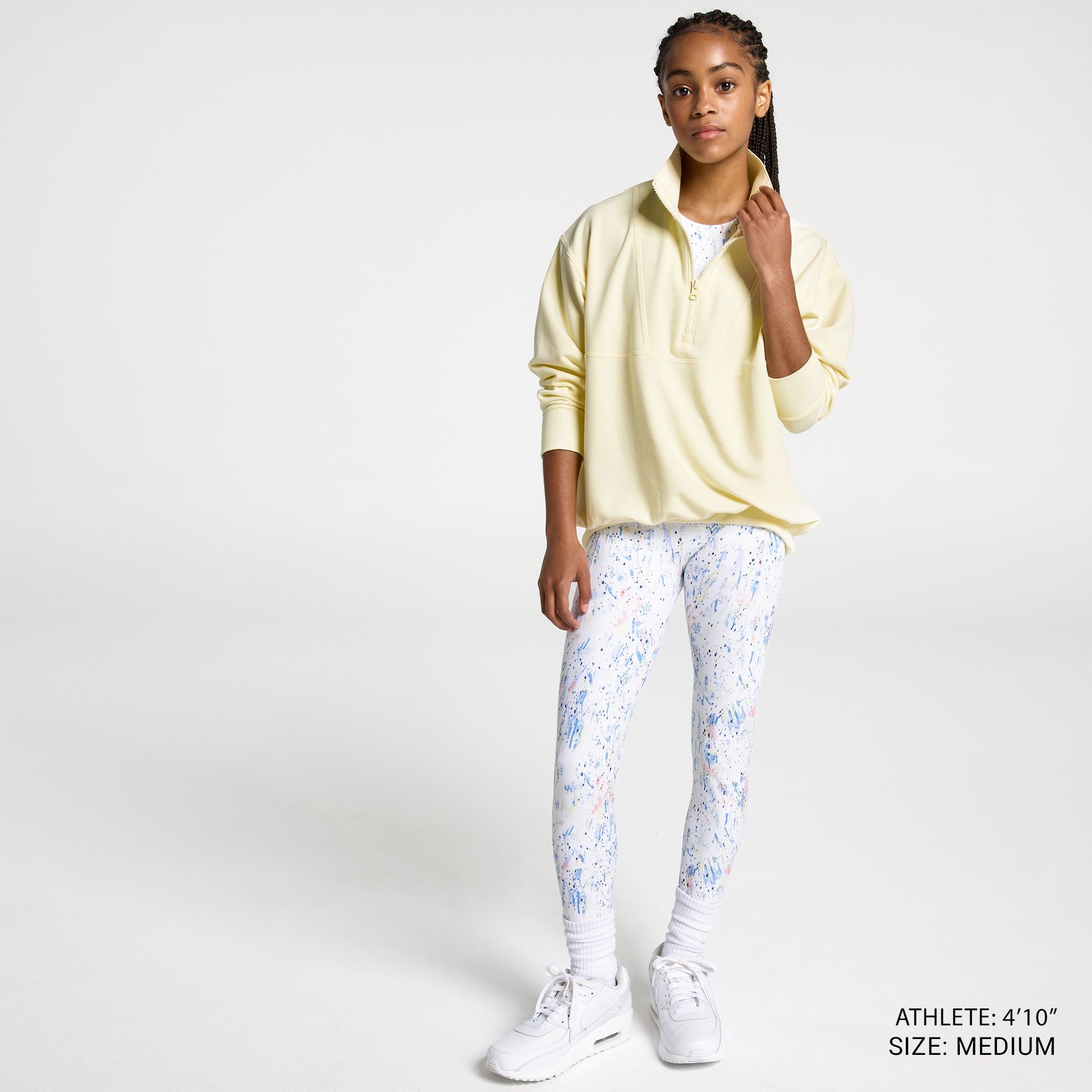 DSG Girls' So Soft 1/2 Zip Top product image