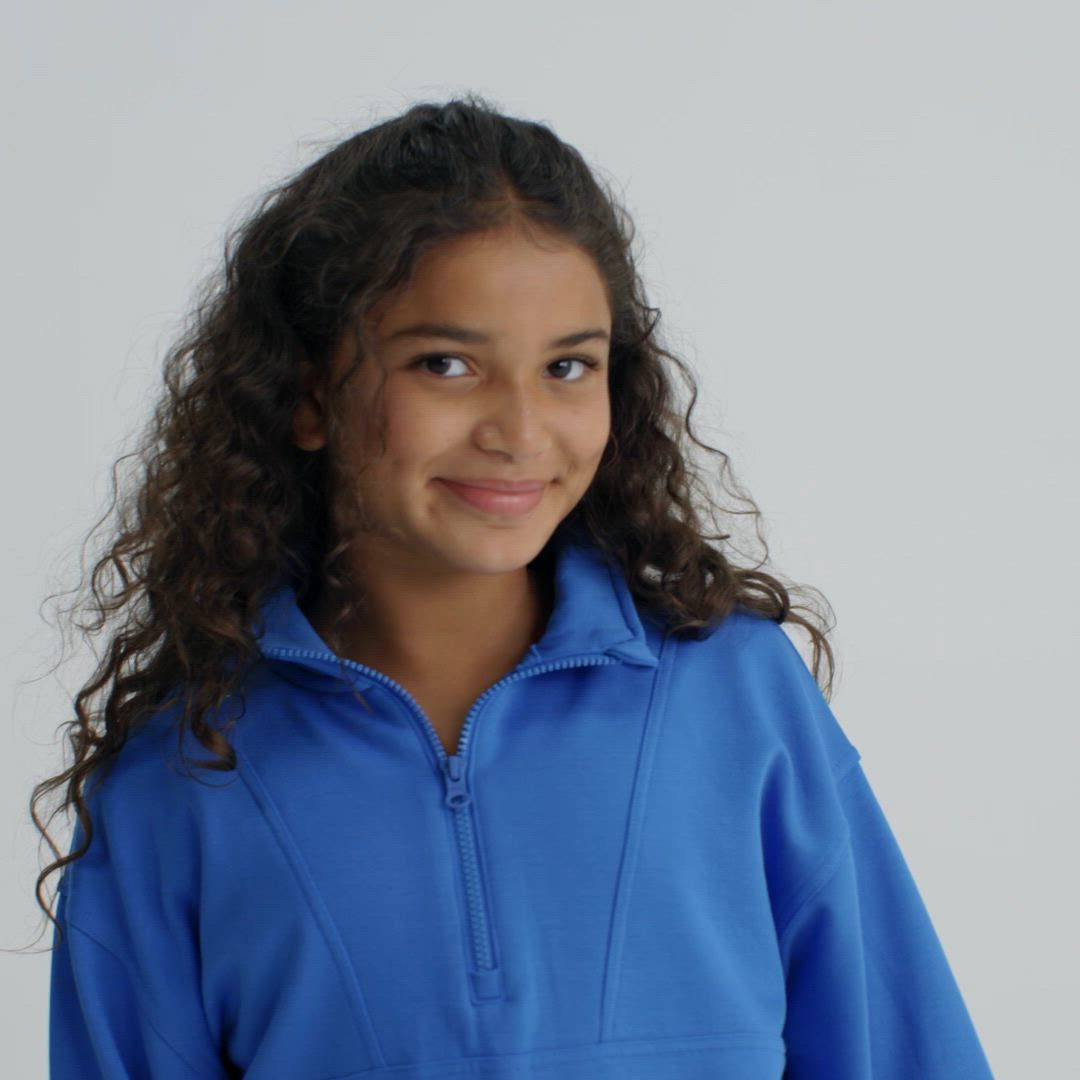 DSG Girls' So Soft 1/2 Zip Top product