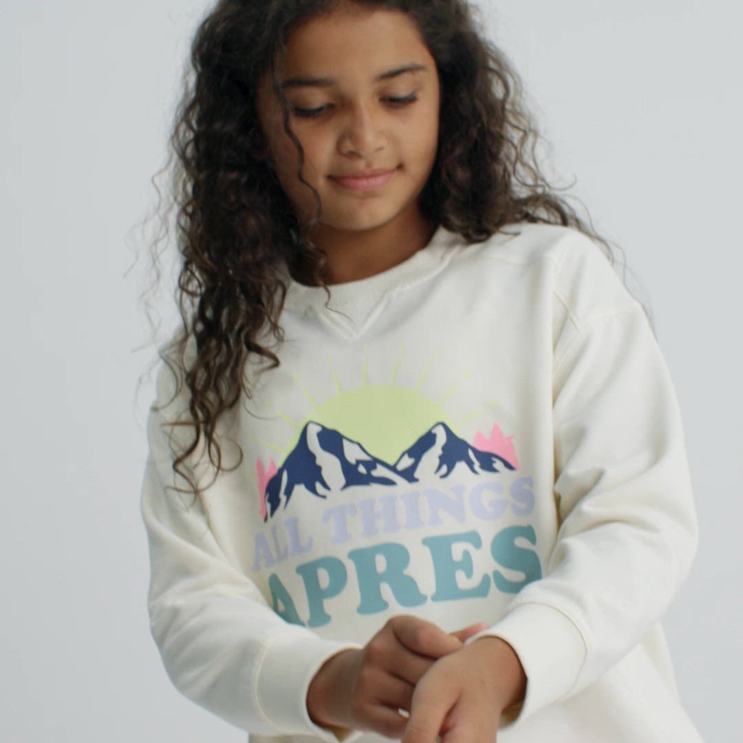 DSG Girls' So Soft Graphic Crew Sweatshirt product