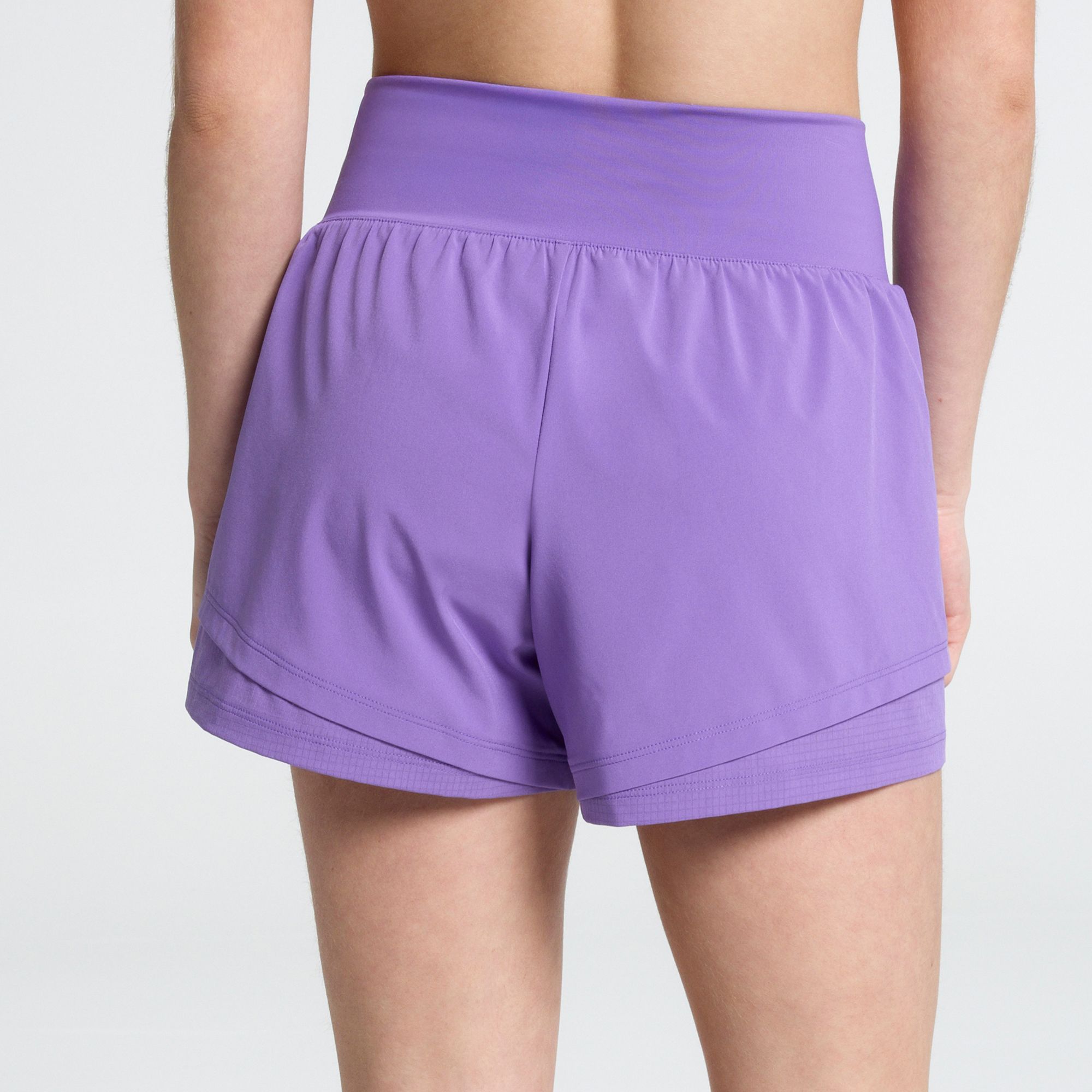 DSG Girls' Tiered Lightweight Knit Waistband Shorts product image