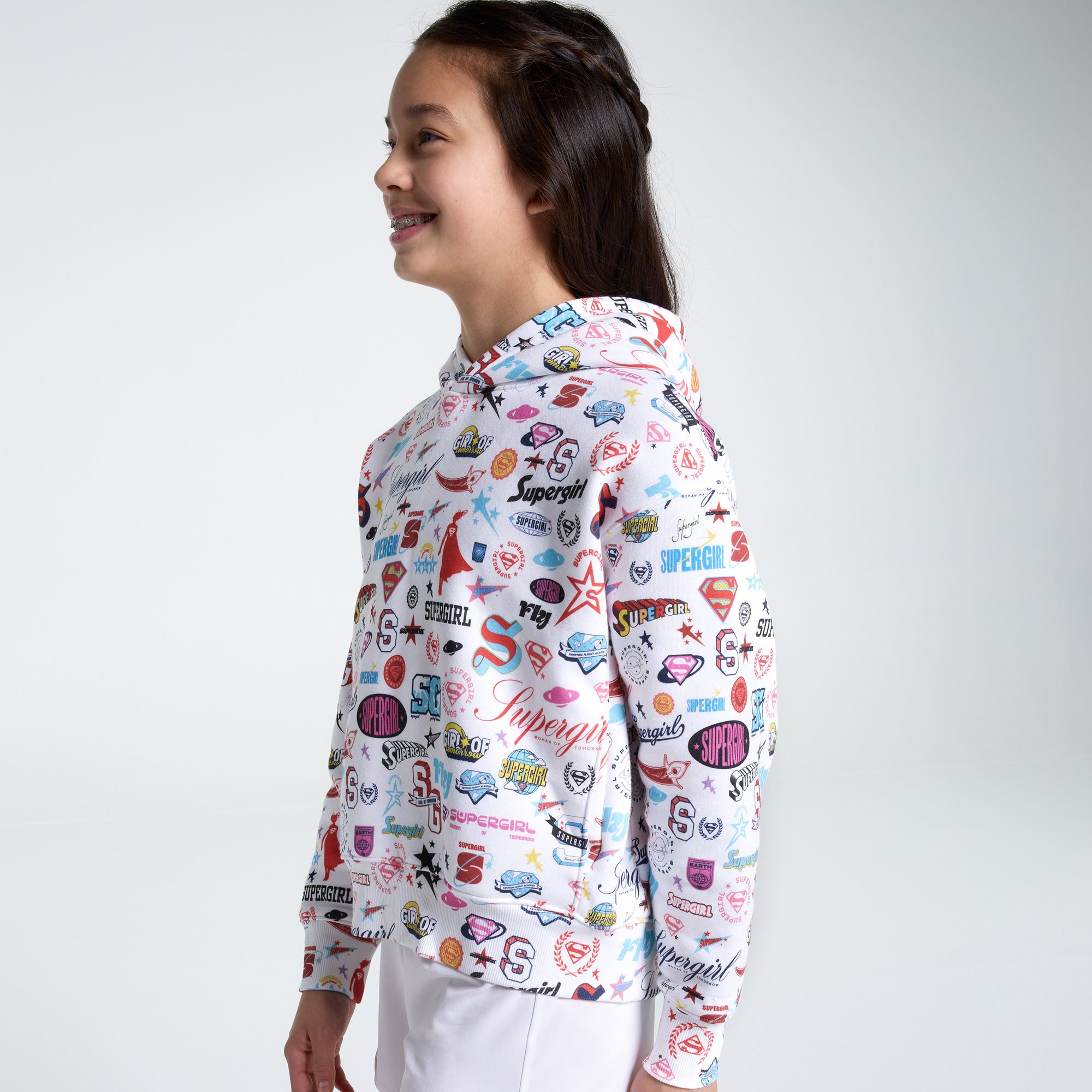 DC x DSG Girls' Classic Fleece Hoodie product image