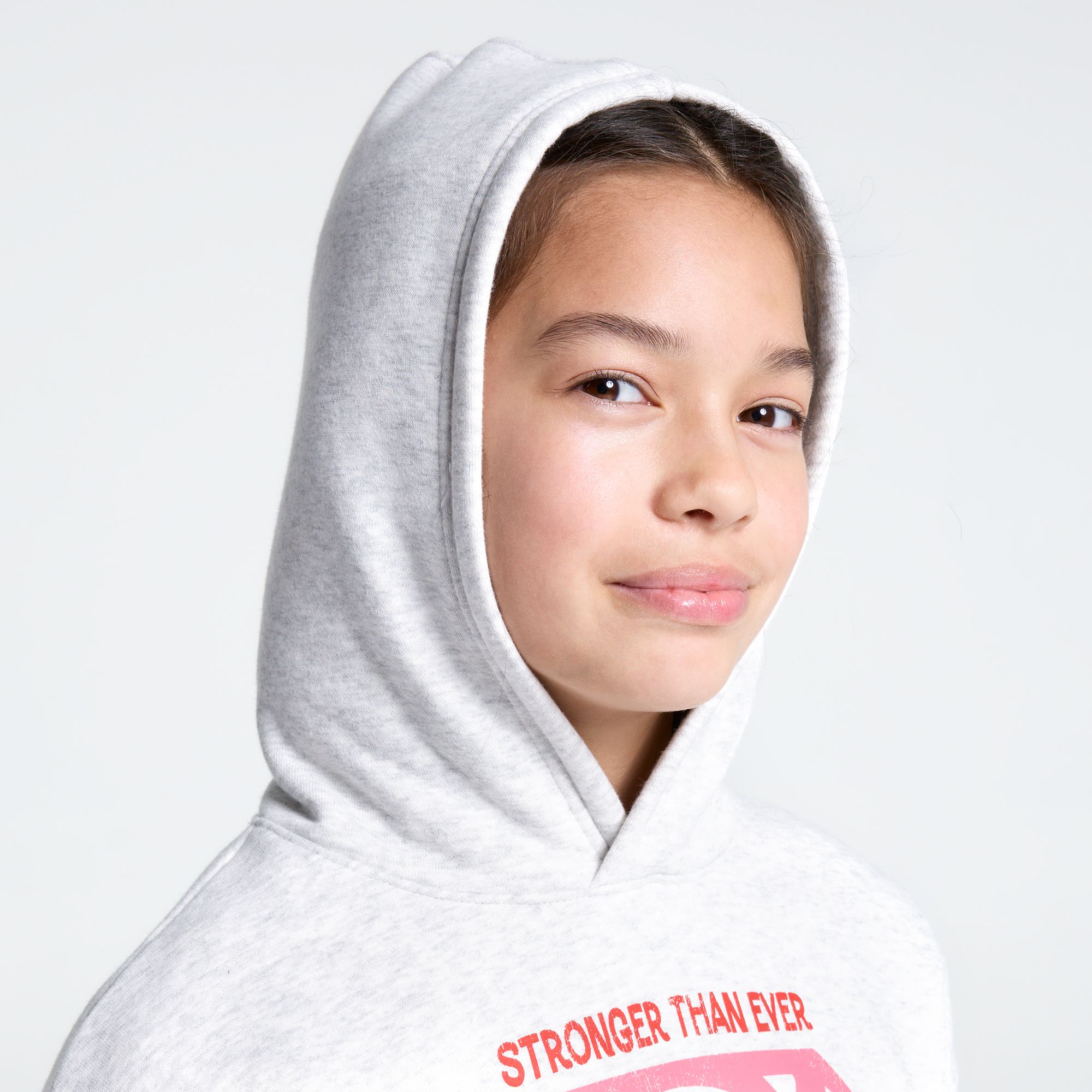 DC x DSG Girls' Supergirl Stronger Classic Fleece Hoodie product image