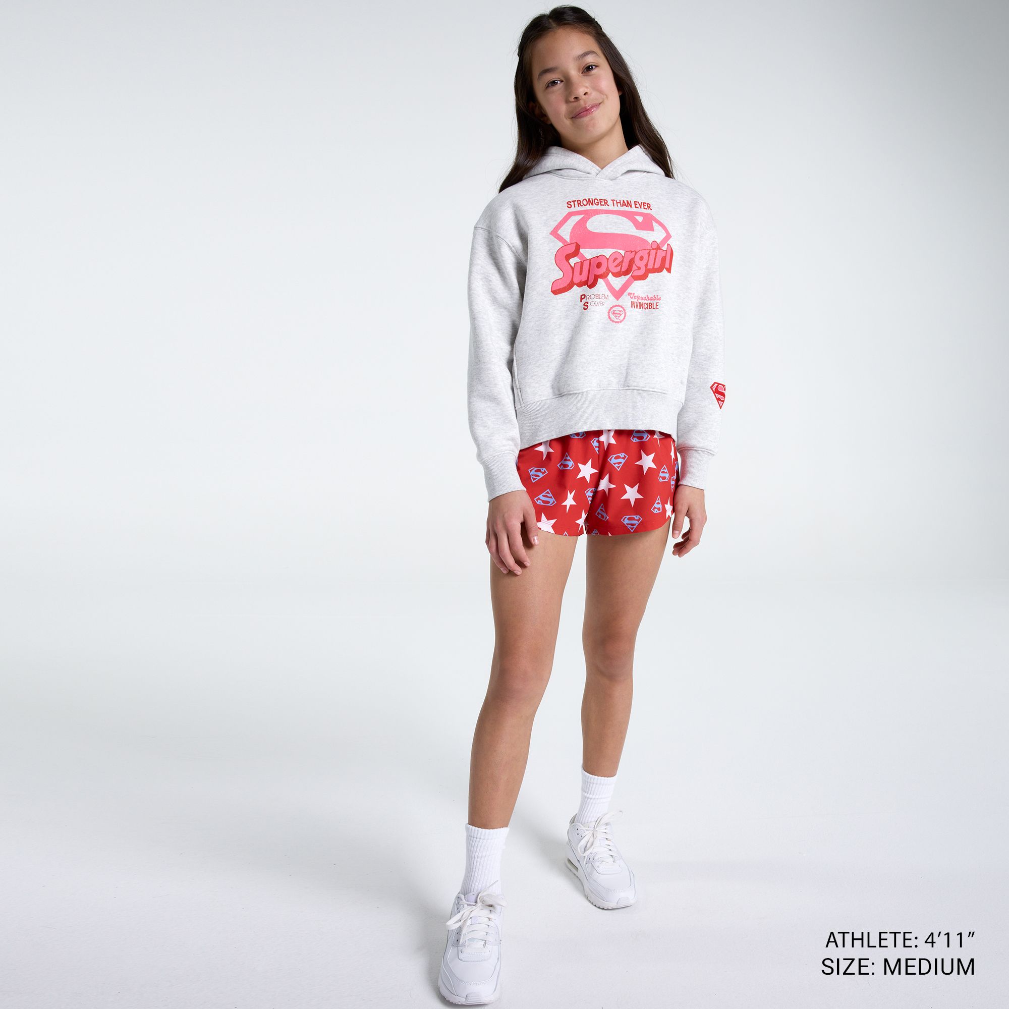 DC x DSG Girls' Supergirl Stronger Classic Fleece Hoodie product image