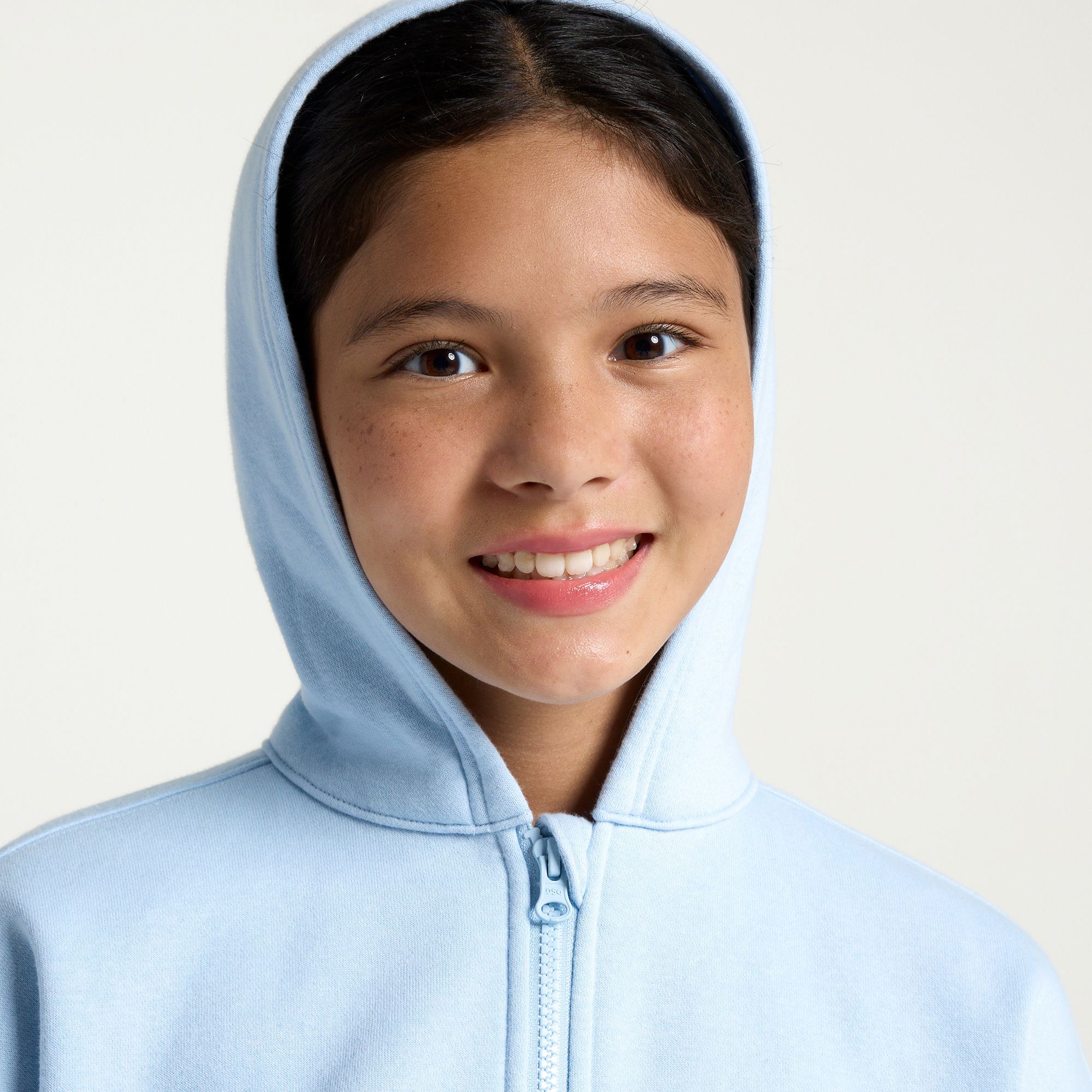 DSG Girls' Classic Fleece Full-Zip Hoodie product image