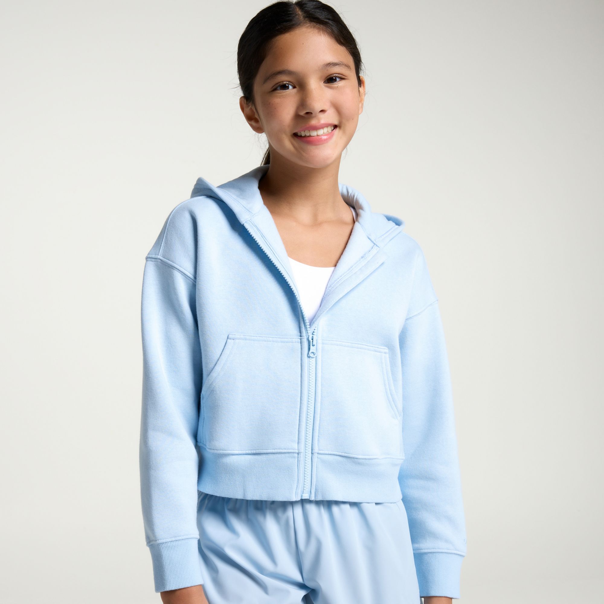 DSG Girls' Classic Fleece Full-Zip Hoodie product image