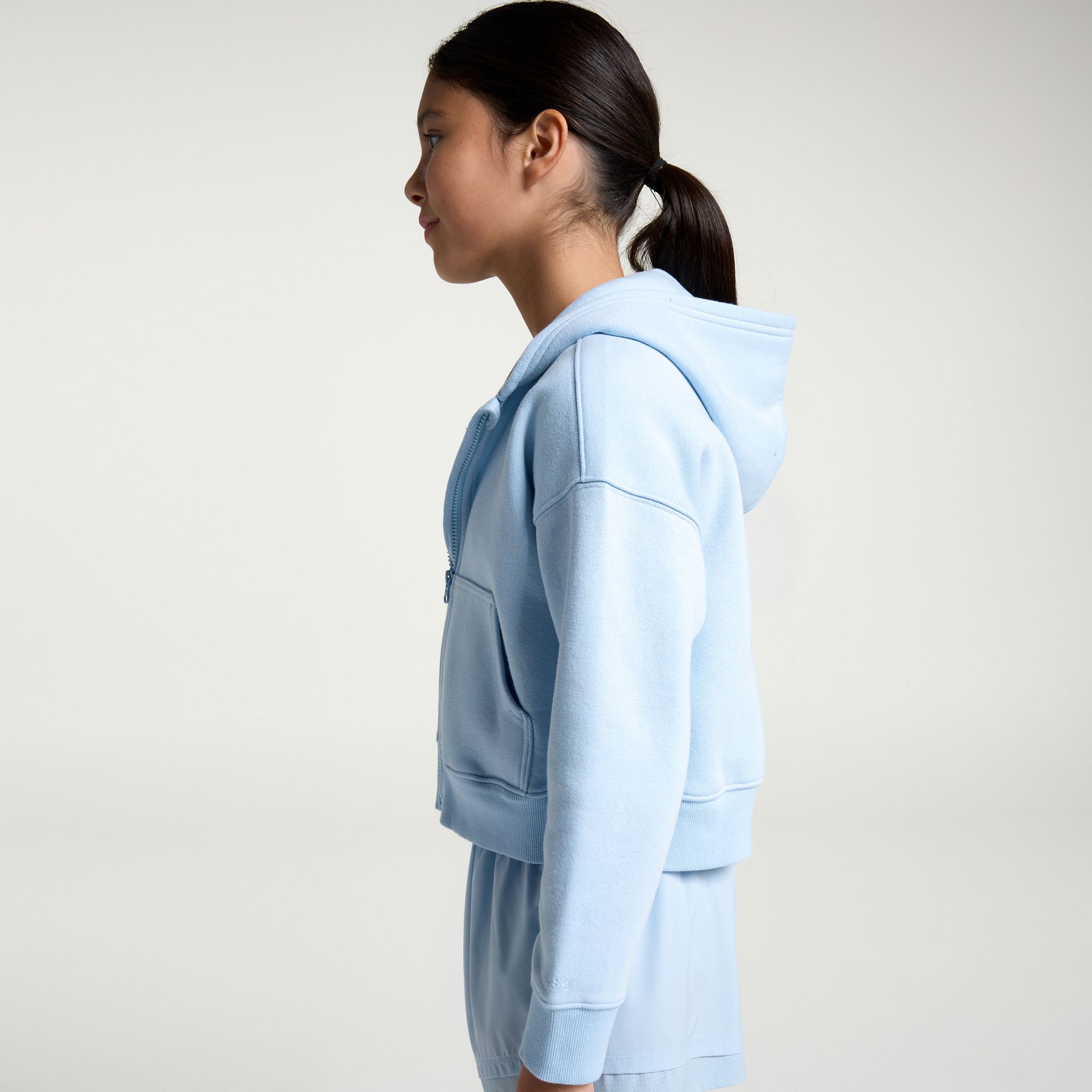 DSG Girls' Classic Fleece Full-Zip Hoodie product image