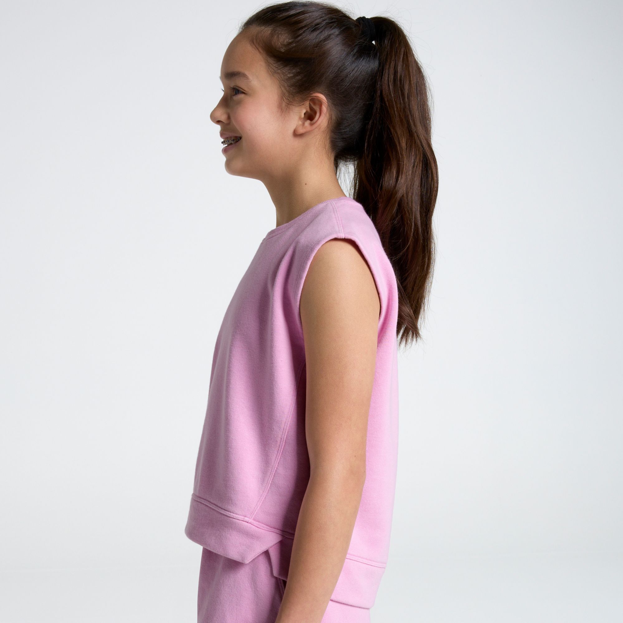 DSG Girls' Lightweight Terry Extended Shoulder Tee product image