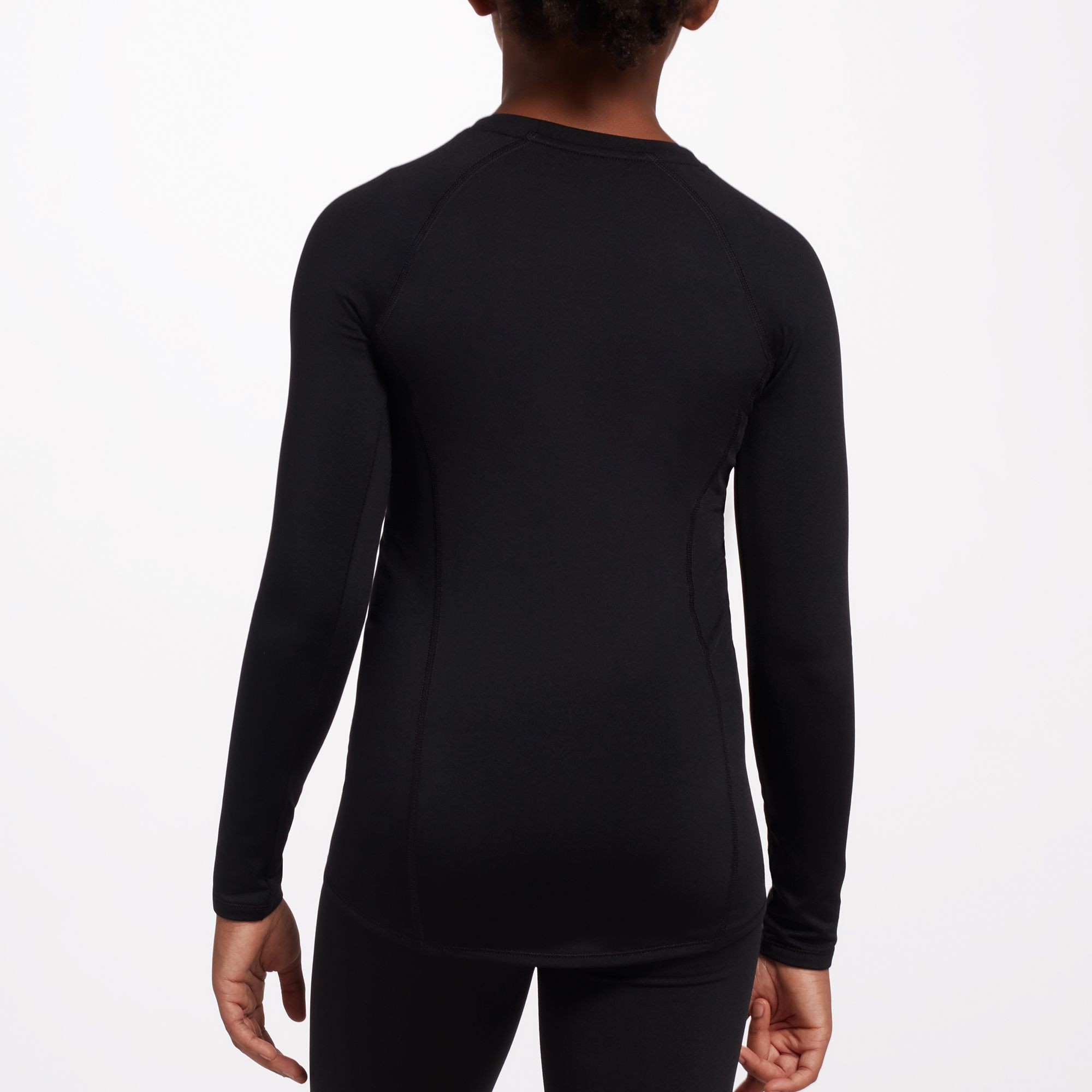 DSG Girls' Cold Weather Compression Crew Neck Long Sleeve Shirt product image