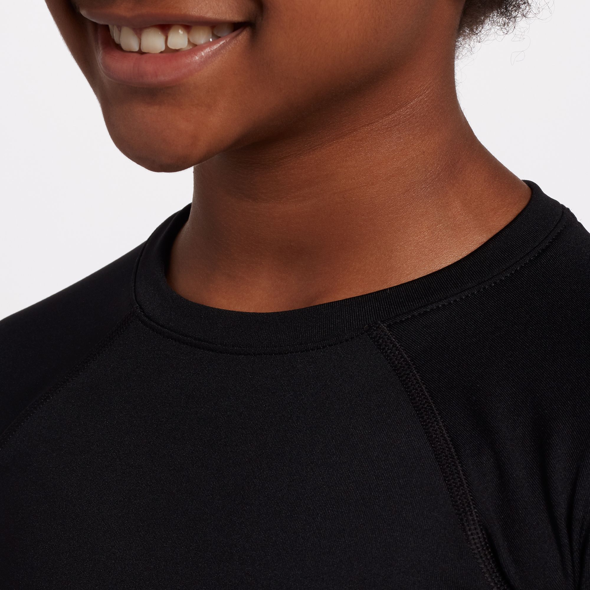 DSG Girls' Cold Weather Compression Crew Neck Long Sleeve Shirt product image