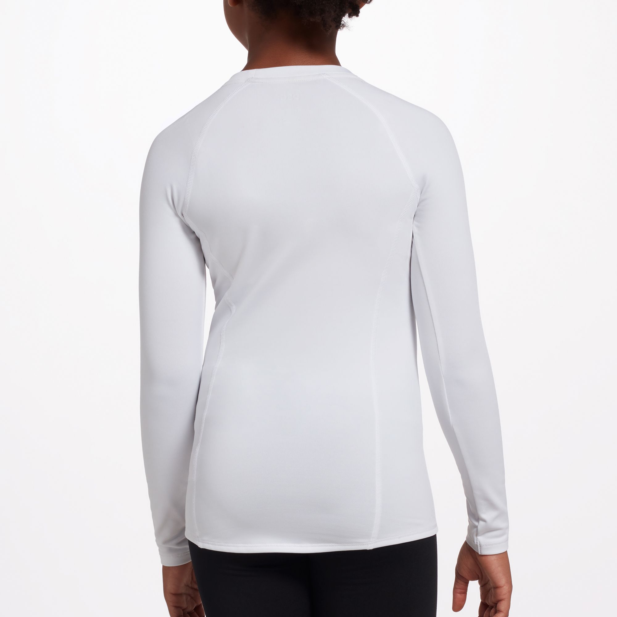 DSG Girls' Cold Weather Compression Crew Neck Long Sleeve Shirt product image