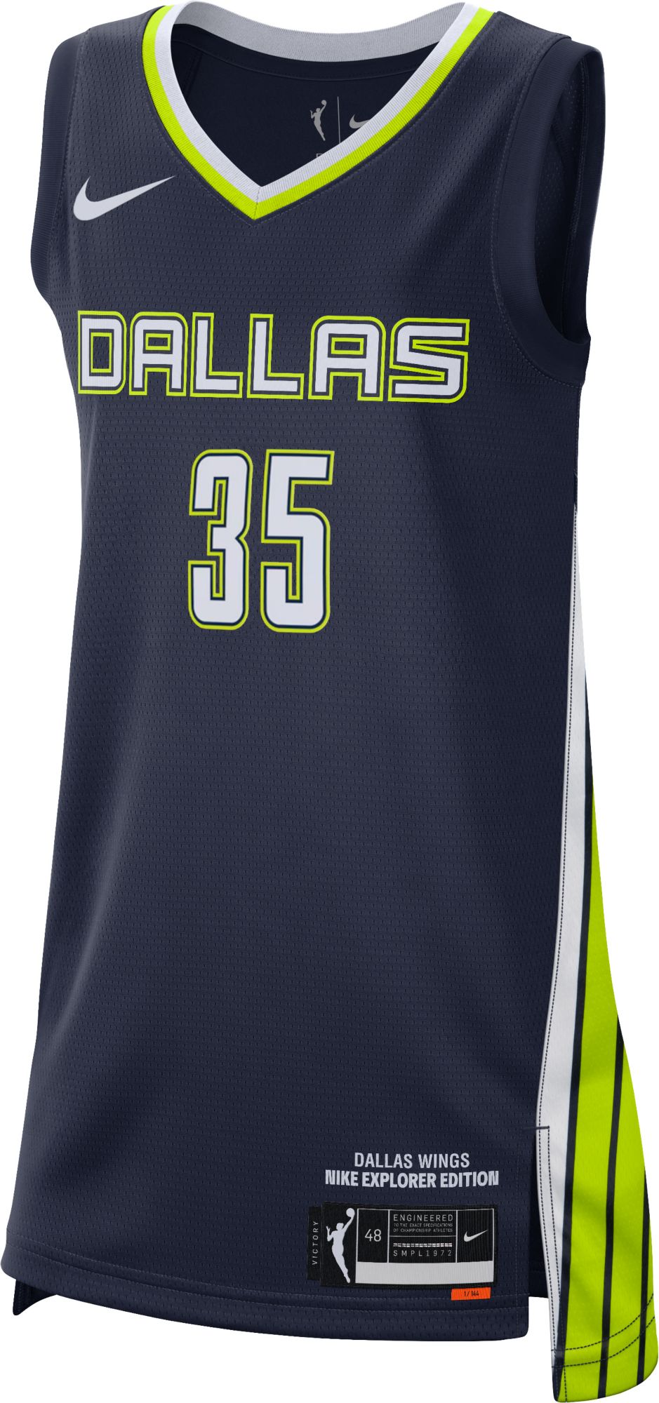 Nike Adult Dallas Wings Azzi Fudd #35 Navy Explorer Jersey product image