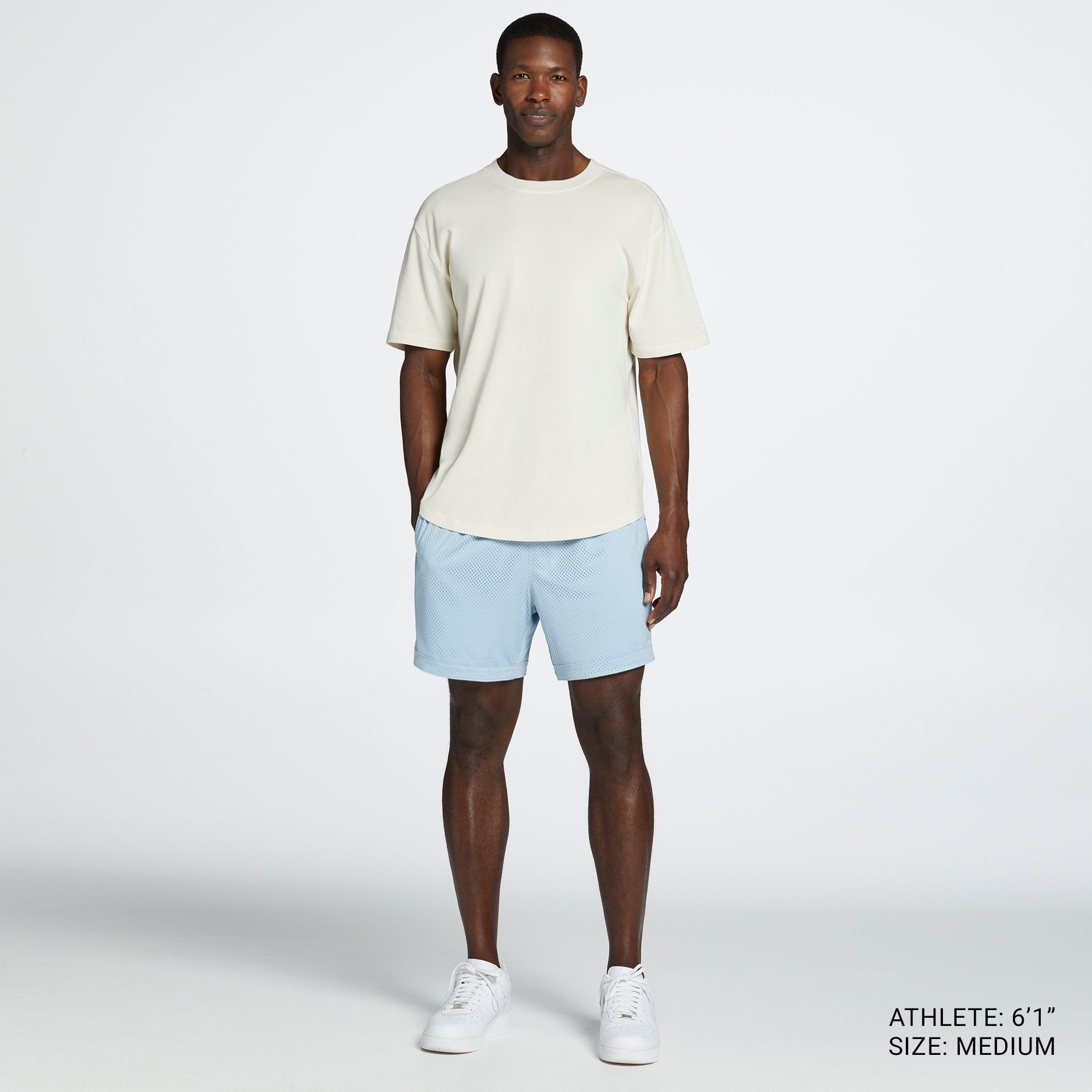 BCG Men's Diamond Mesh Shorts 6 | Hamilton Place