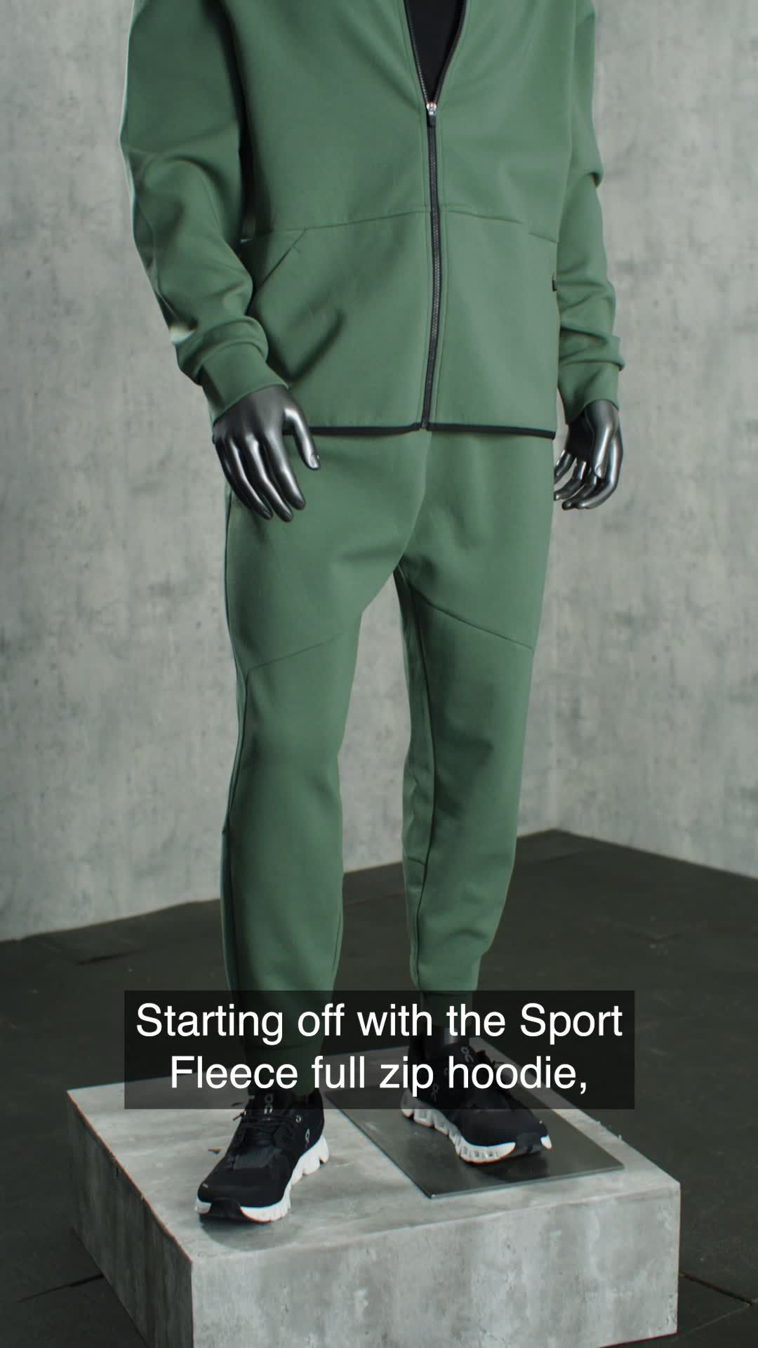 DSG Men's Sport Fleece Full-Zip Hoodie product