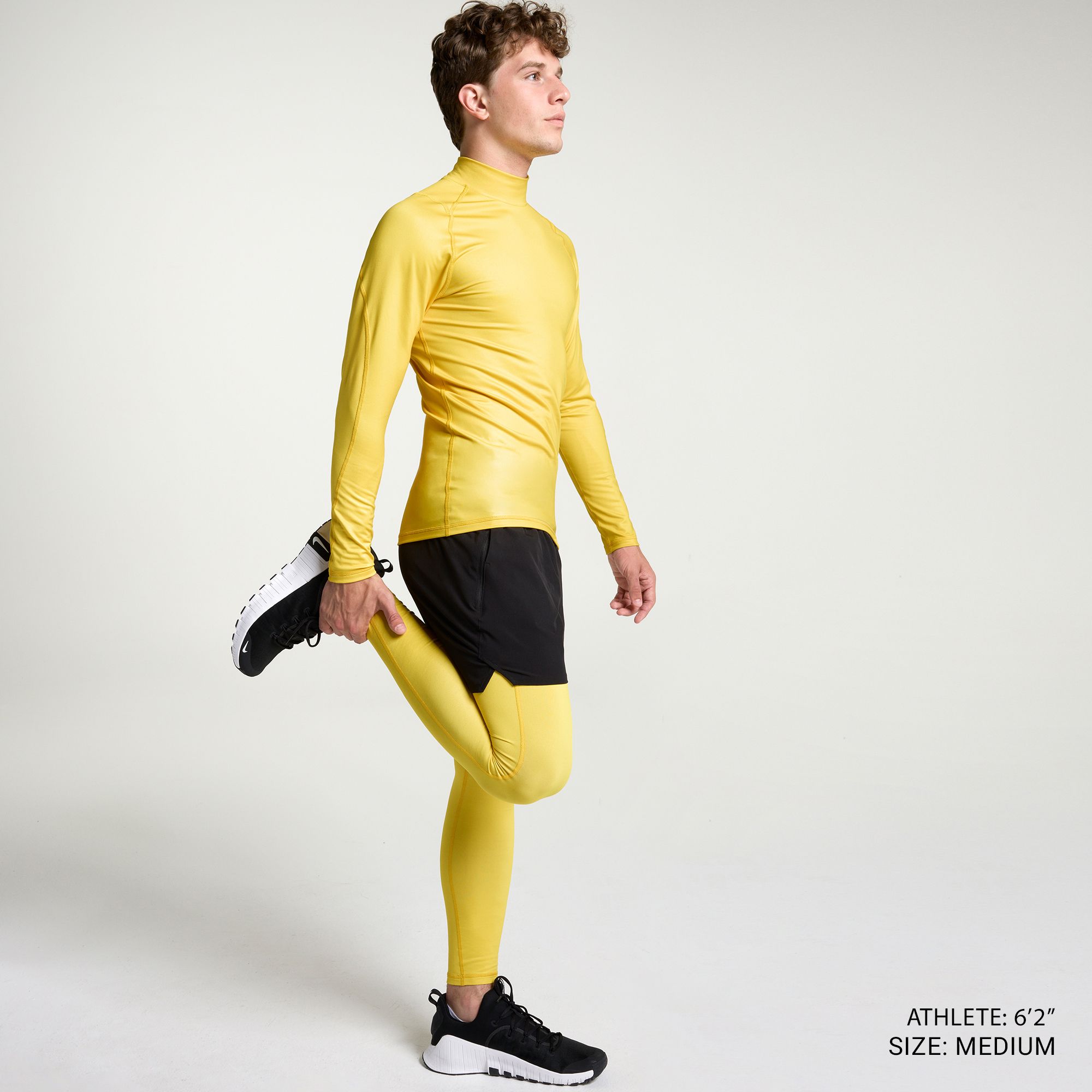 DSG Men's Cold Weather Compression Mock Neck Long Sleeve Shirt product image